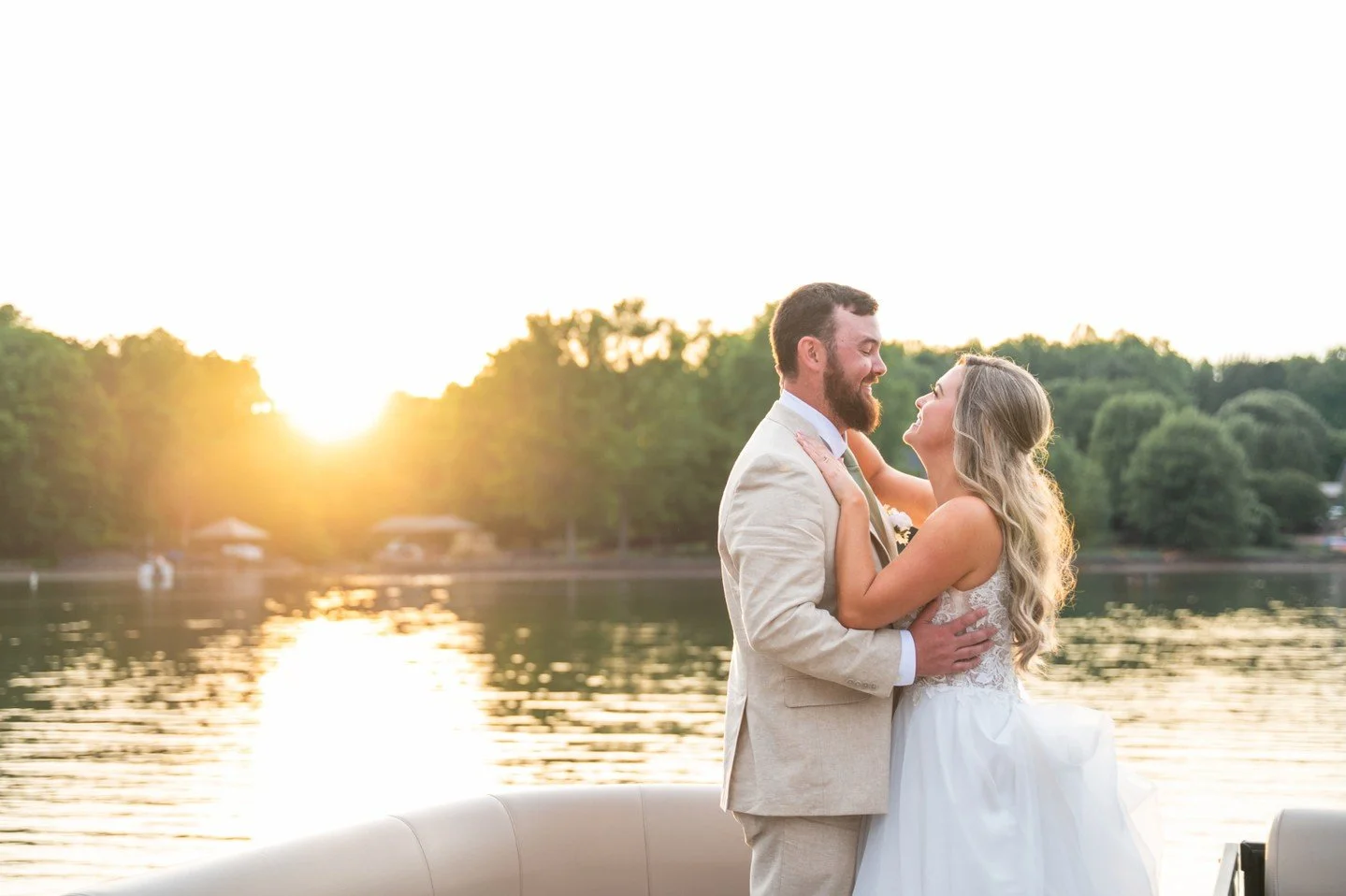 Megan and Jack threw the sweetest, most intimate lakeside wedding celebration yesterday...a perfect day for the kindest of souls!  Congratulations, Mr. &amp; Mrs. Honig! 💍

Venue | WindyGap AirBnB, Lake Wylie
Reception | @driftlkw