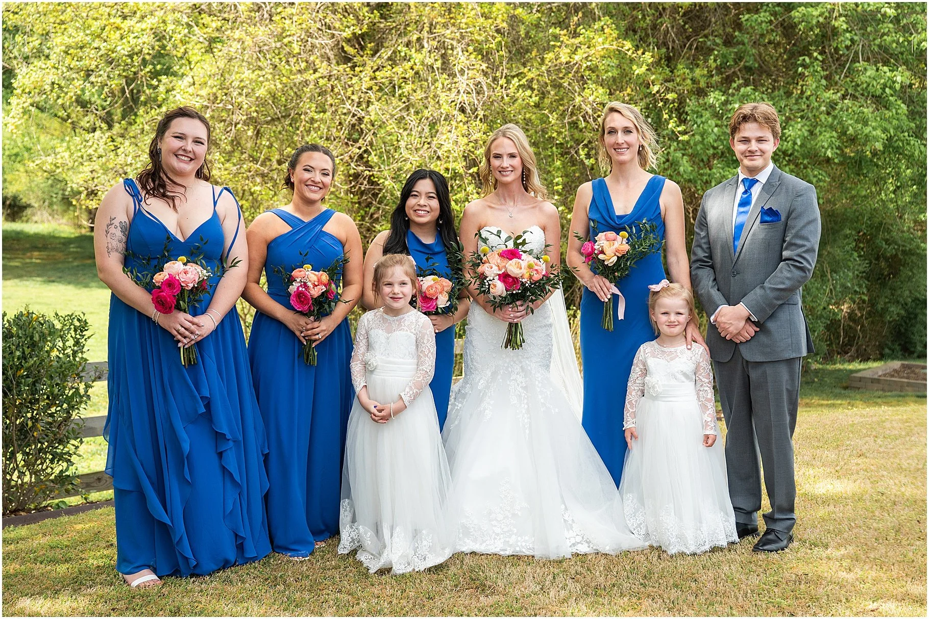 Turkey Ridge Bridal Party | NC Wedding Photographer