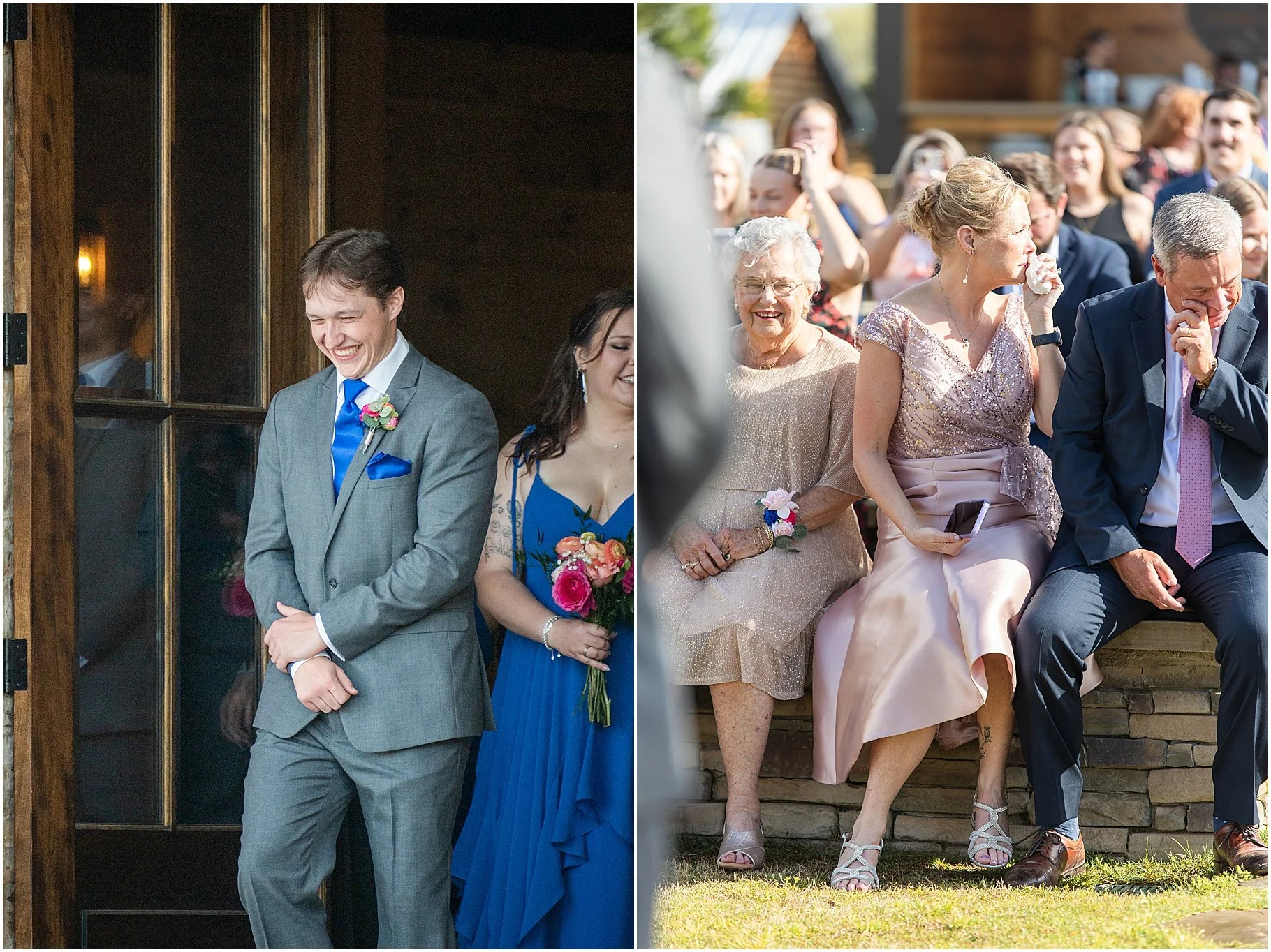 Turkey Ridge Wedding Ceremony | Charlotte Wedding Photographer