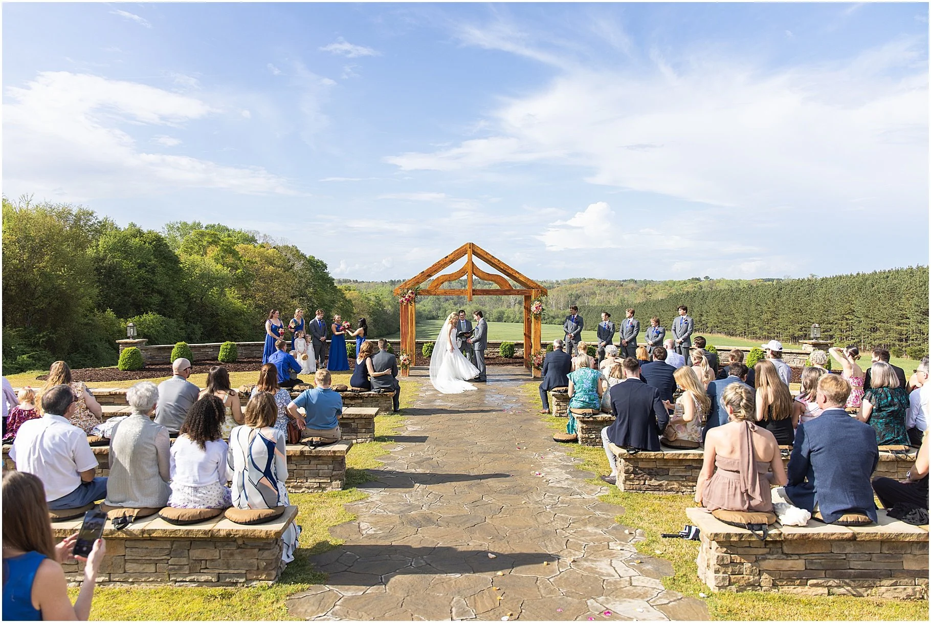 Turkey Ridge Wedding Ceremony | Charlotte Wedding Venue