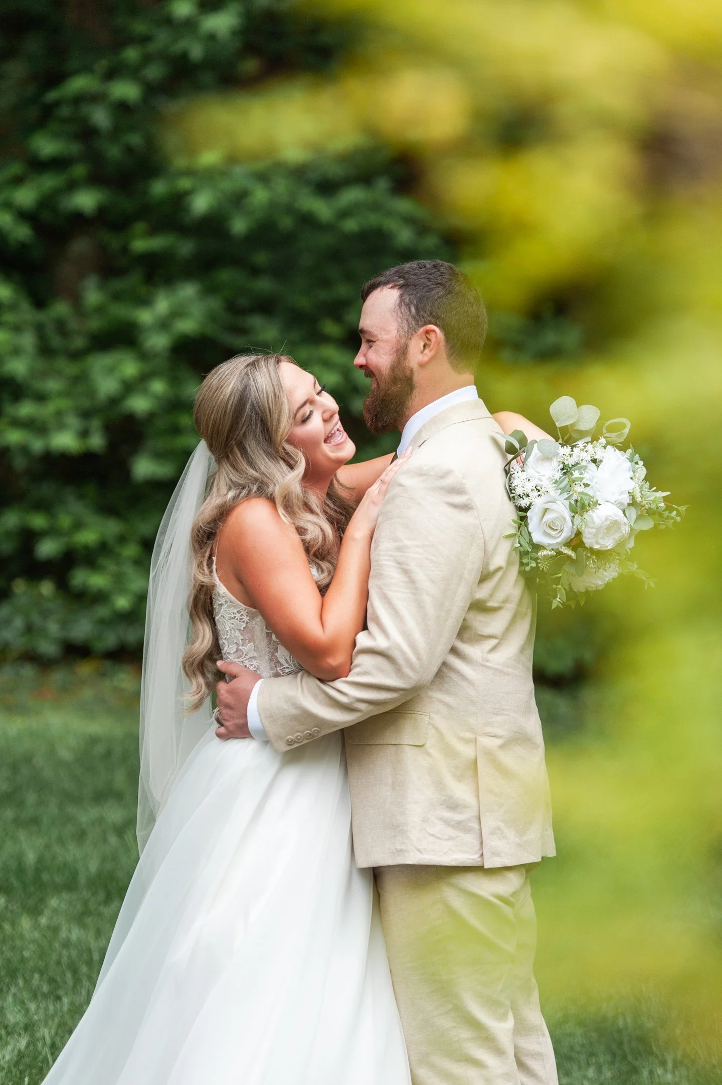 Happy Monthiversary, Megan &amp; Jack!  May all your months be as happy and love-filled as your first. 💕

Venue | WindyGap AirBnB, Lake Wylie
Reception | @driftlkw