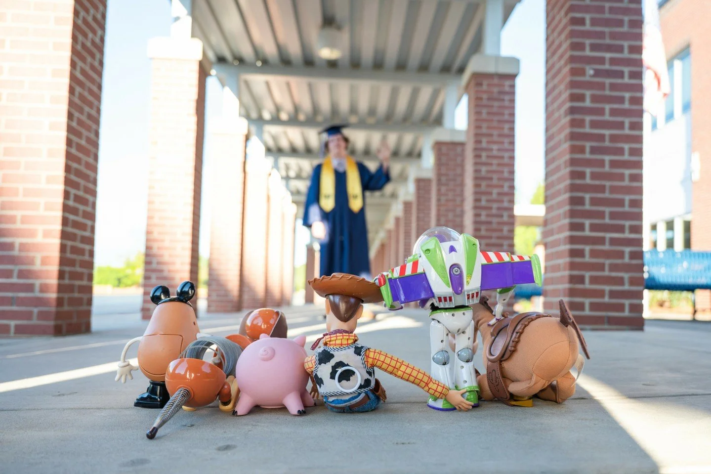 Toy Story 5 comes out today. 
That is all.

#kimberlycaublephotography #cloverhighschool #charlotteseniorphotographer #toystory