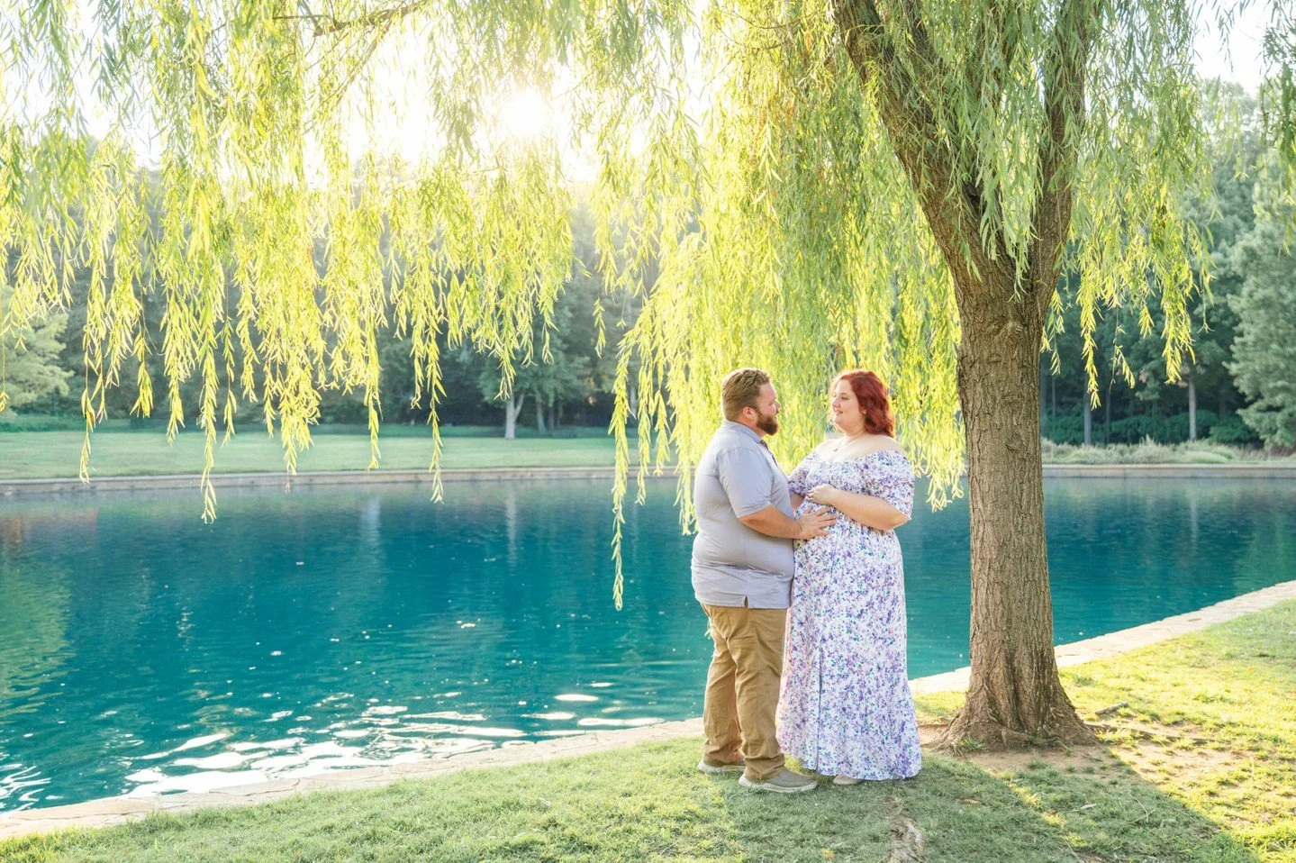 From their engagement session to bridal portraits to a wedding and now, maternity photos...having the blessing to get to follow and tell such amazing people's stories is why I absolutely love this job.  Emily and Wesley are two of the kindest souls, 