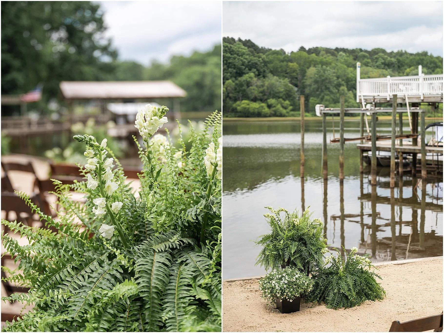 Lake Wylie Wedding | AirBnB Wedding