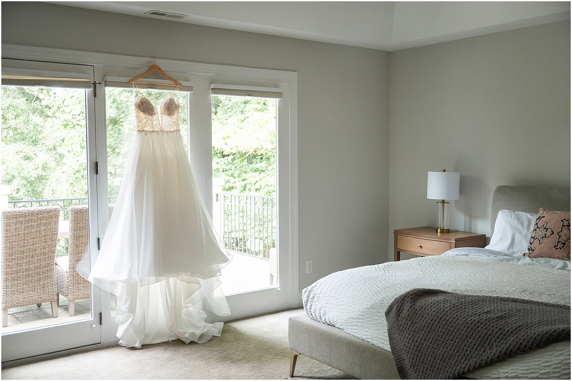 Charlotte Wedding Photographer | Lake Wylie AirBnB Wedding