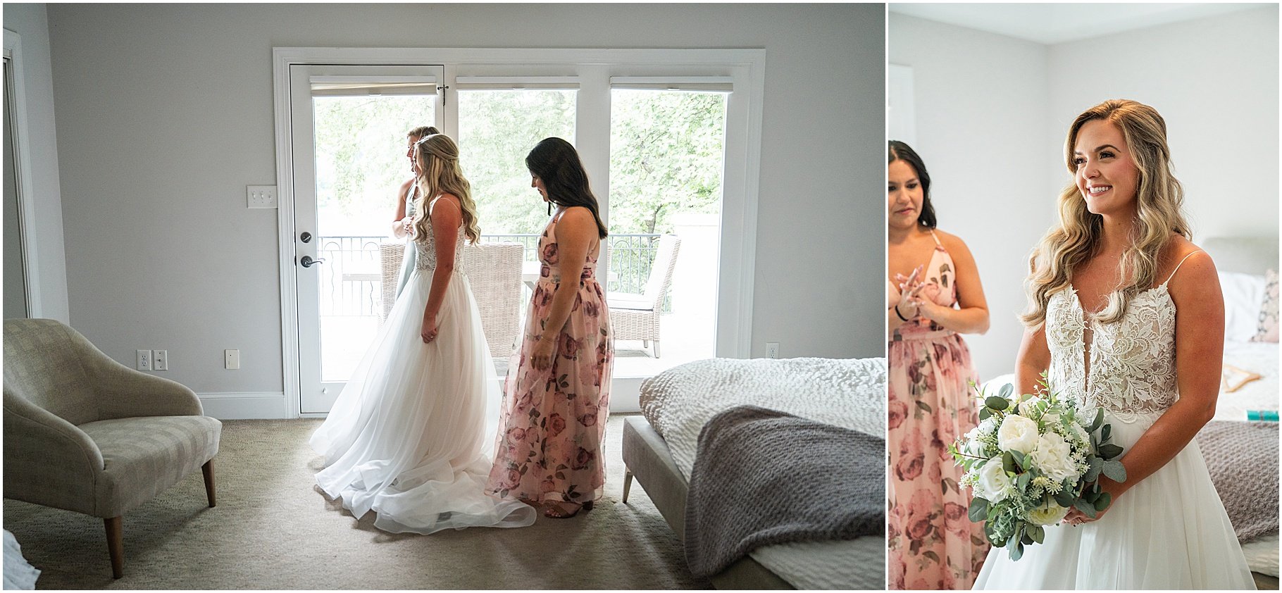 Lake Wylie Wedding Photographer | AirBnB Wedding