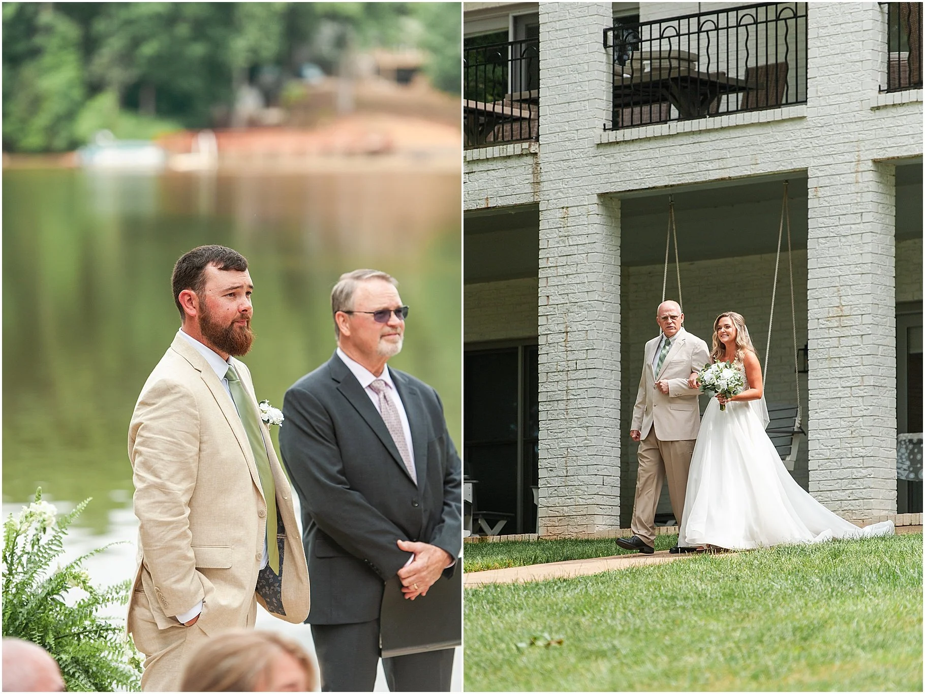 Lake Wylie AirBnB Wedding | Charlotte Wedding Photographer