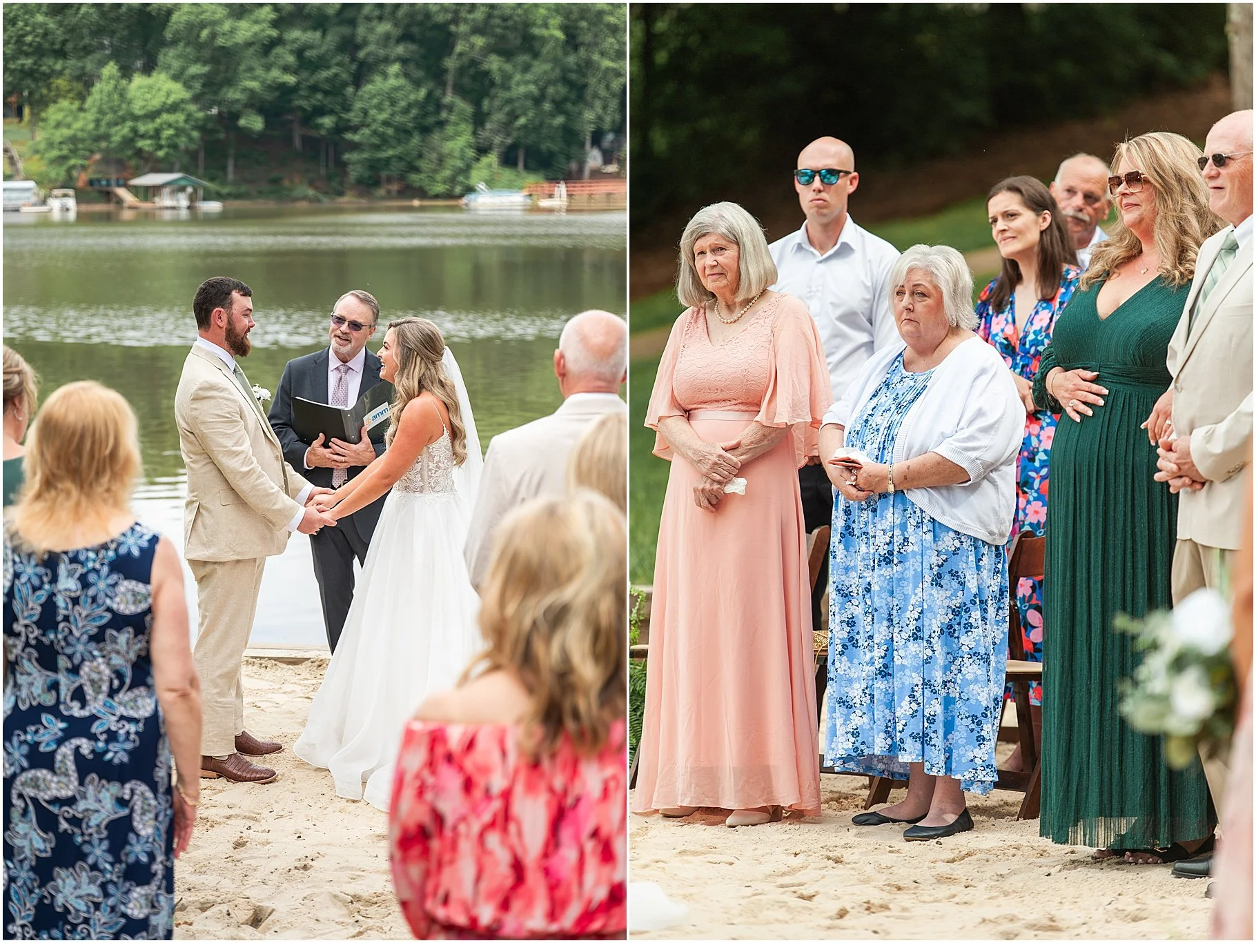 Charlotte Intimate Wedding Photographer | Lake Wylie Wedding