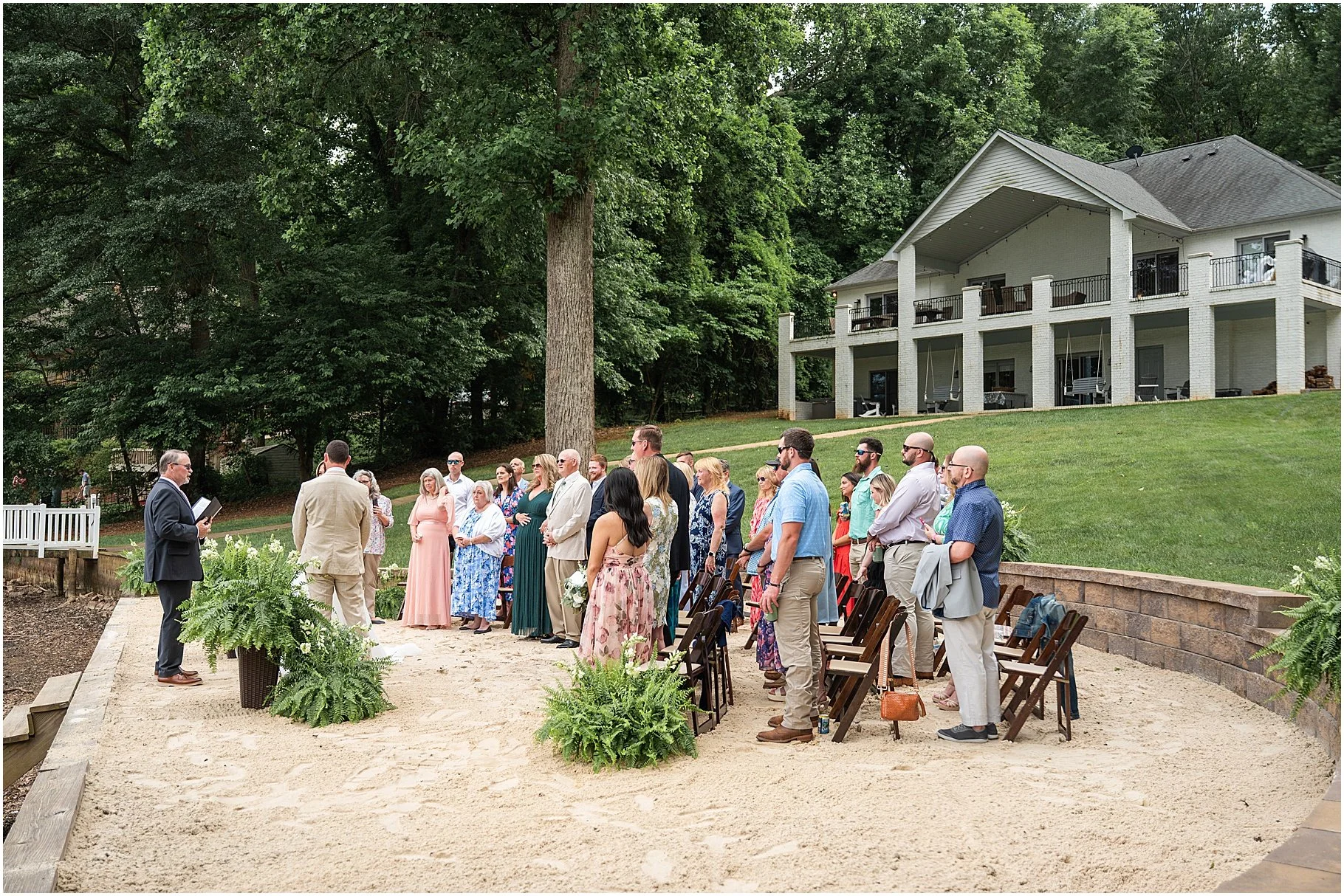 Lake Wylie Wedding | AirBnB Wedding