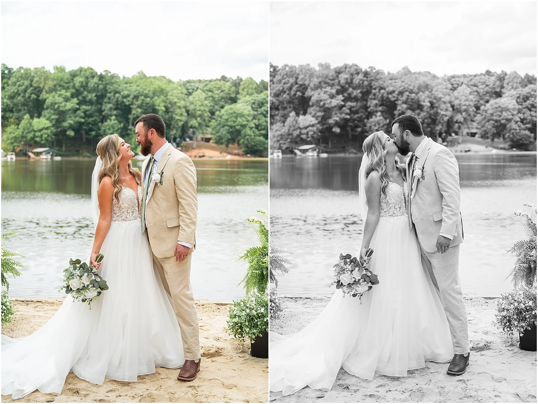 Lake Wylie Wedding Photographer | Lake Wylie Intimate Wedding