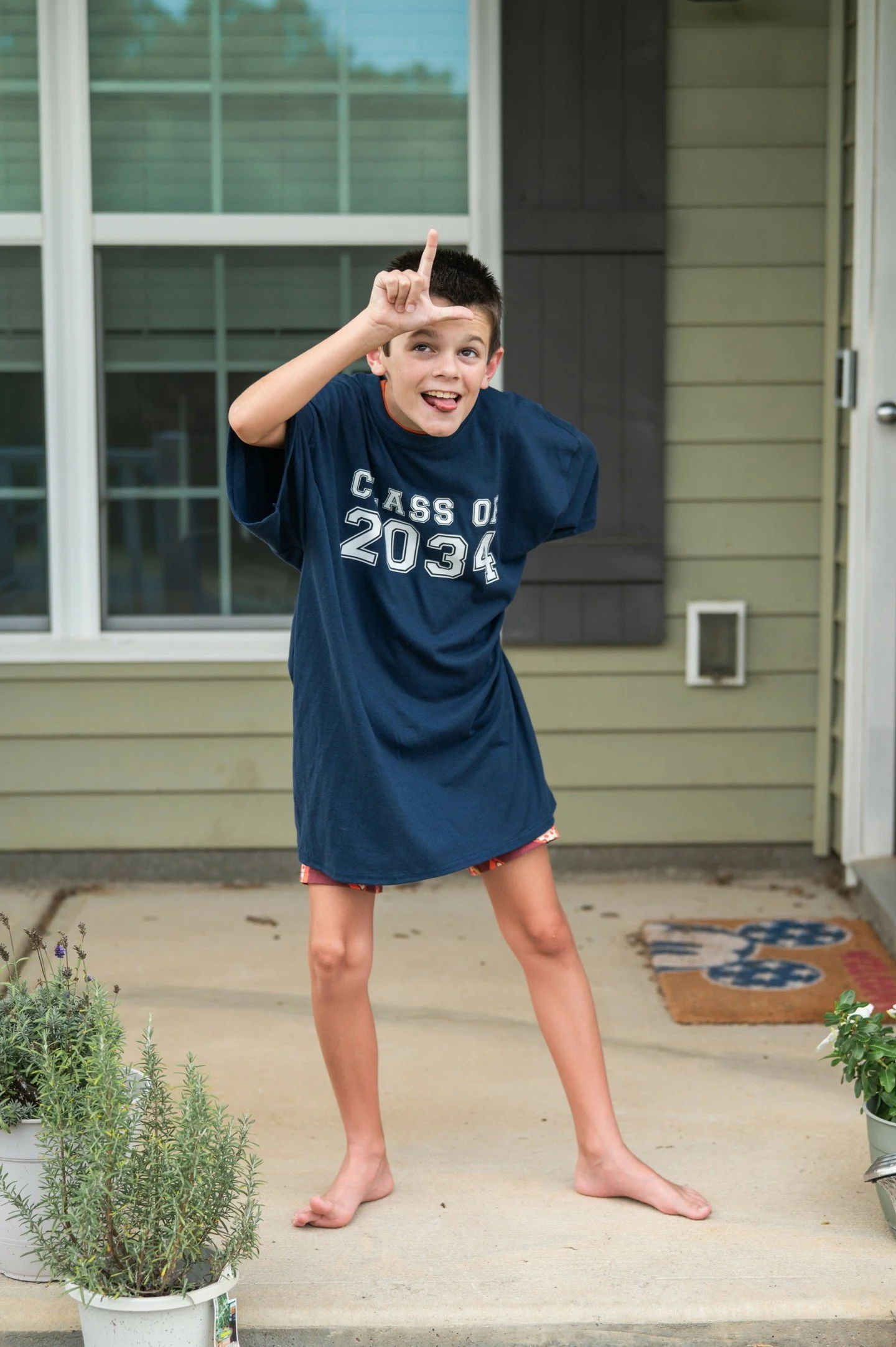 Today, my youngest turns 11...the same age as the house we closed on the day he was born!  He is an absolute goober, but equally as smart, especially when it comes to Math.  He loves Jesus, is intuitive, thoughtful, and an empath, but he also make us