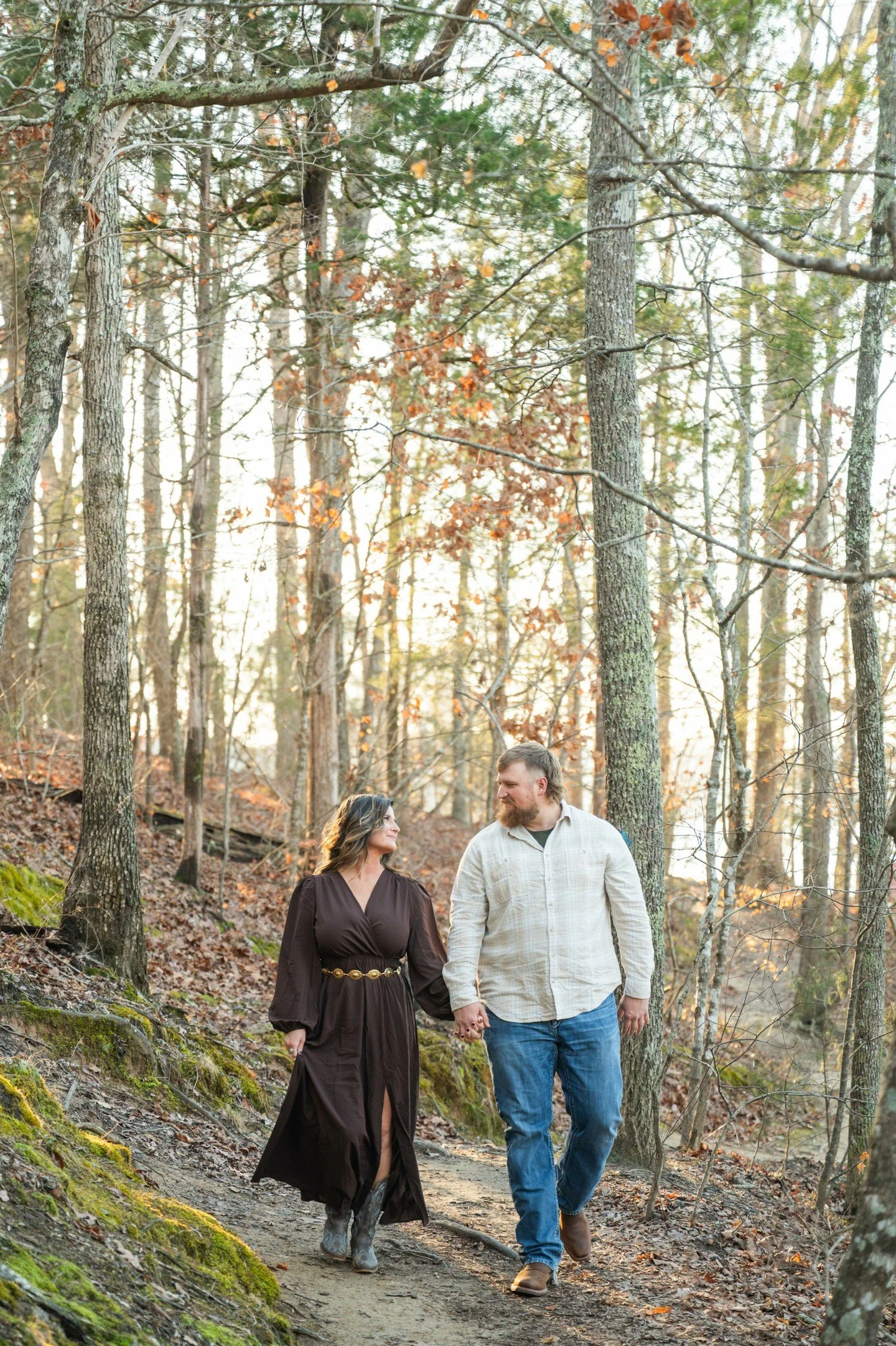 There&rsquo;s something so special about knowing that by this evening, these two will be husband and wife.  It's Tiffani and John's wedding day! 🥰

#kimberlycaublephotographer #charlotteweddingphotographer #mcdowellnaturepreserve #goldenhour #engage