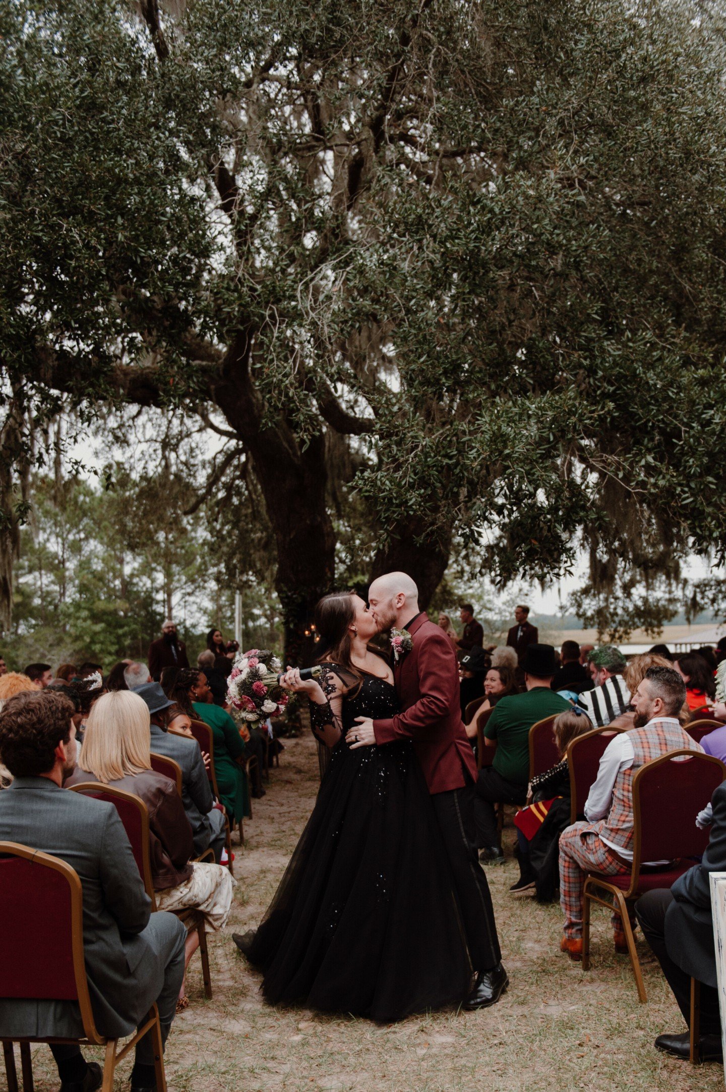 Happy Anniversary to my favorite spooky couple who hosted the most amazing #Hallowedding four years ago!  This guy also happens to be one of my best and most loyal second shooters of all time.  @blakely.clayton and @jordanlhudson, I hope you have the