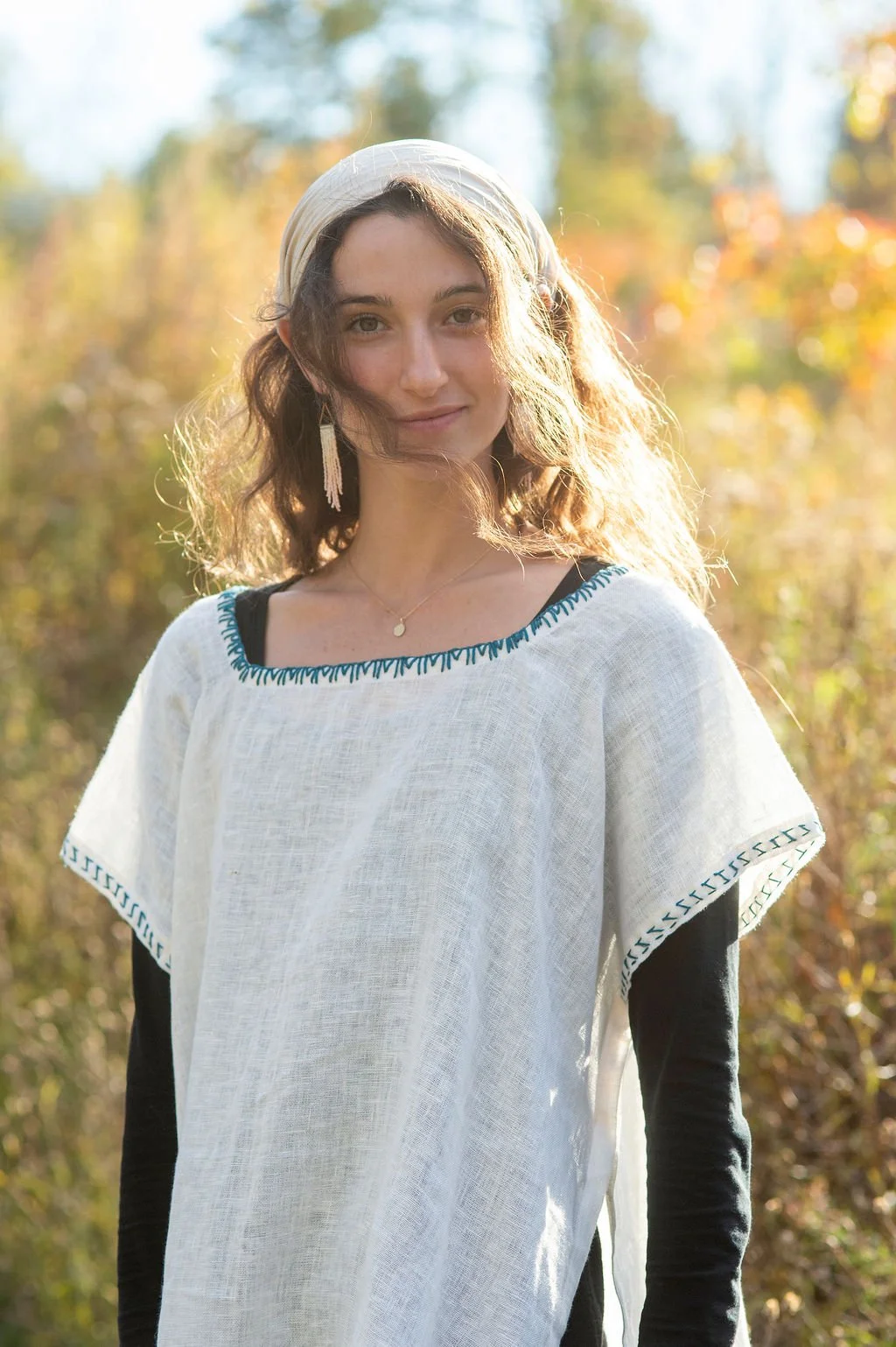 Ocean Crest Tunic Blouse