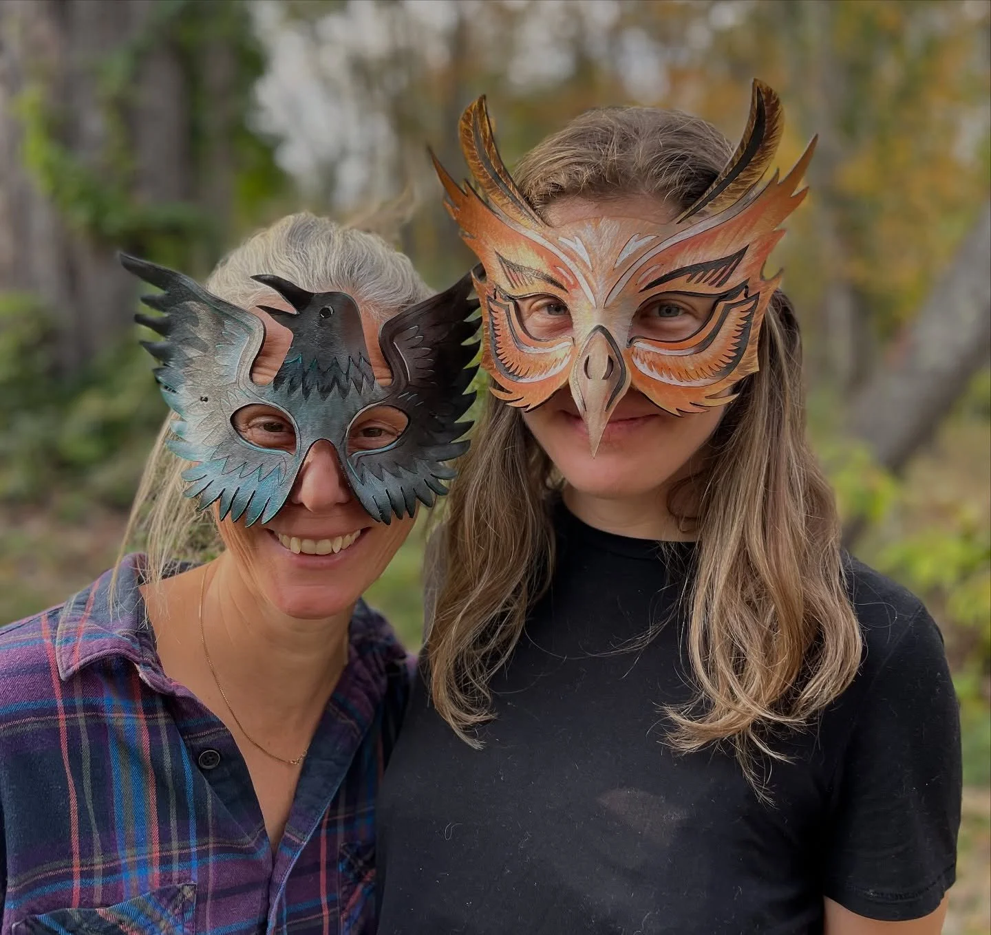 Today&rsquo;s leather mask workshop was so much fun! It was also so sweet to be in the zone together. Today we made the inanimate animate. Thank you all for coming. Can&rsquo;t wait to do it again.