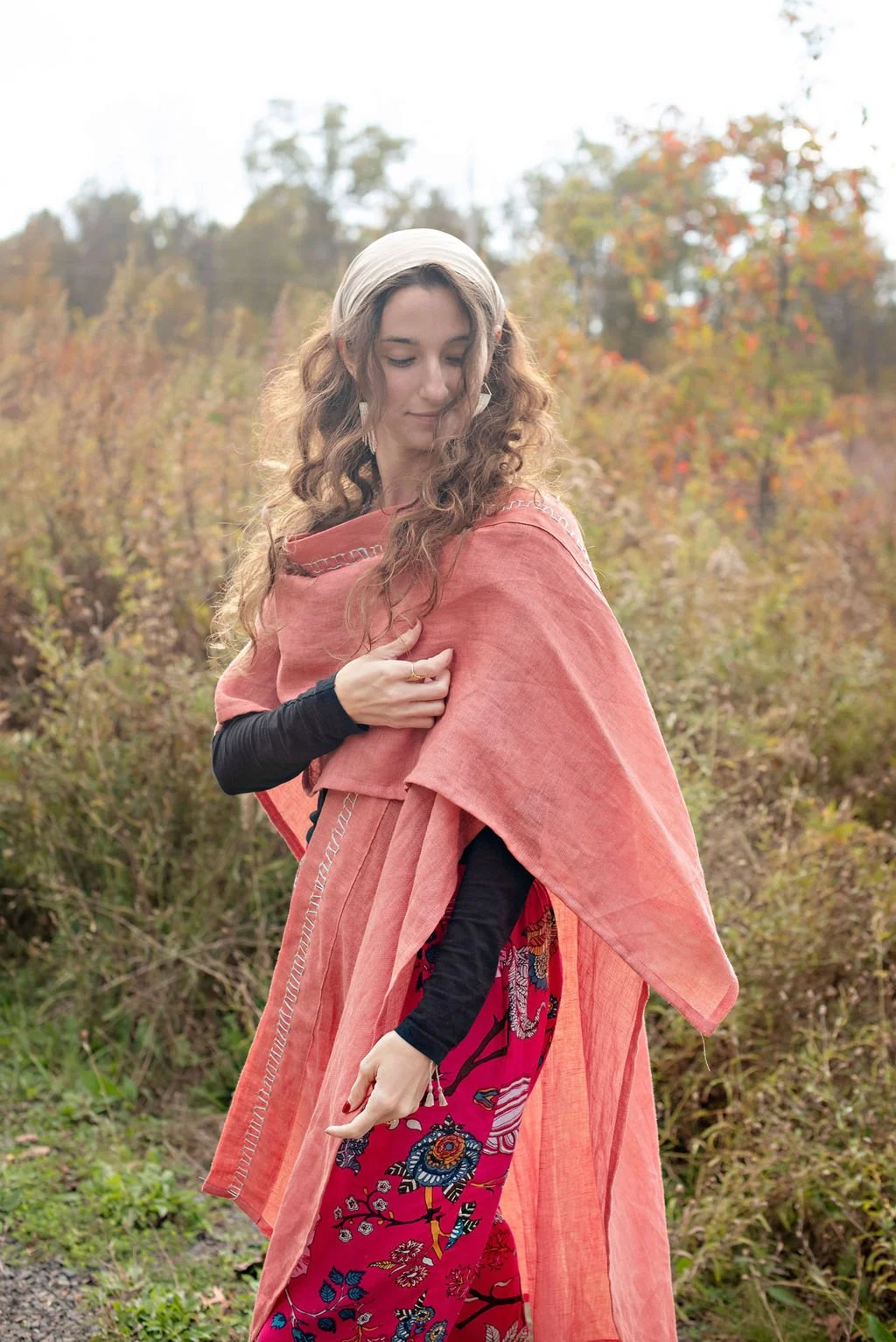 Soft Geometry Open Front Tunic