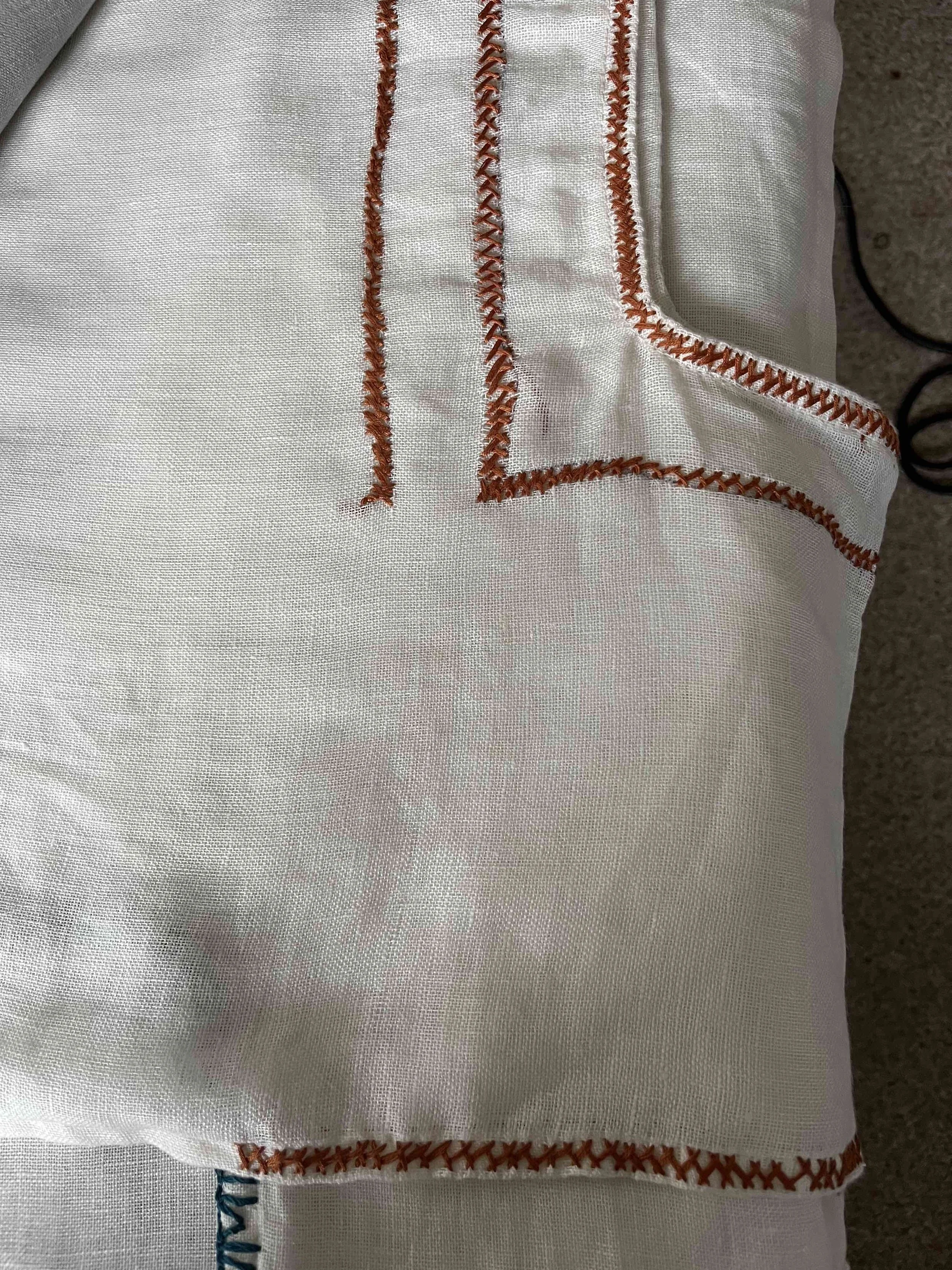 Cherry Thread Tunic Blouse