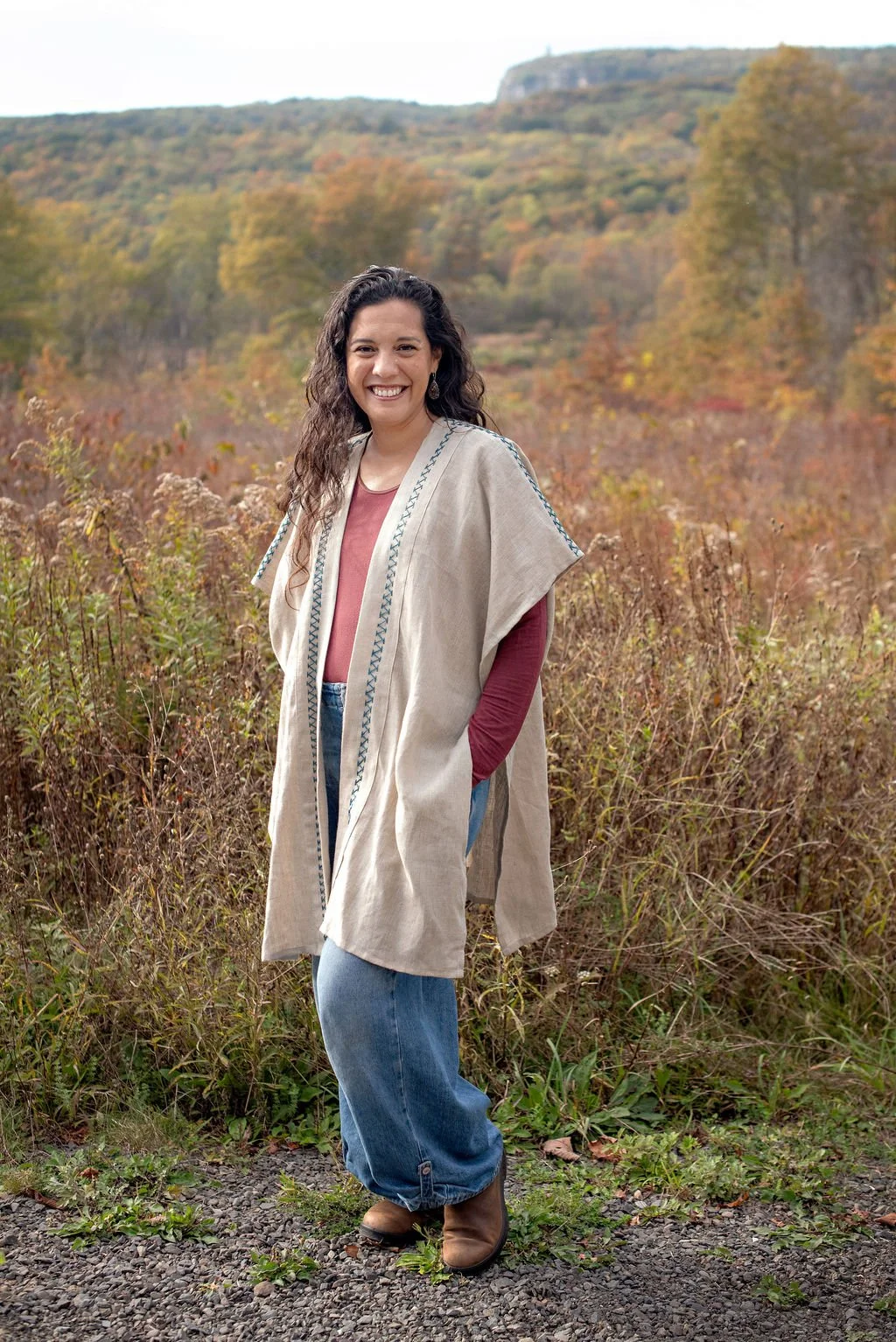 Skyline Open Front Tunic