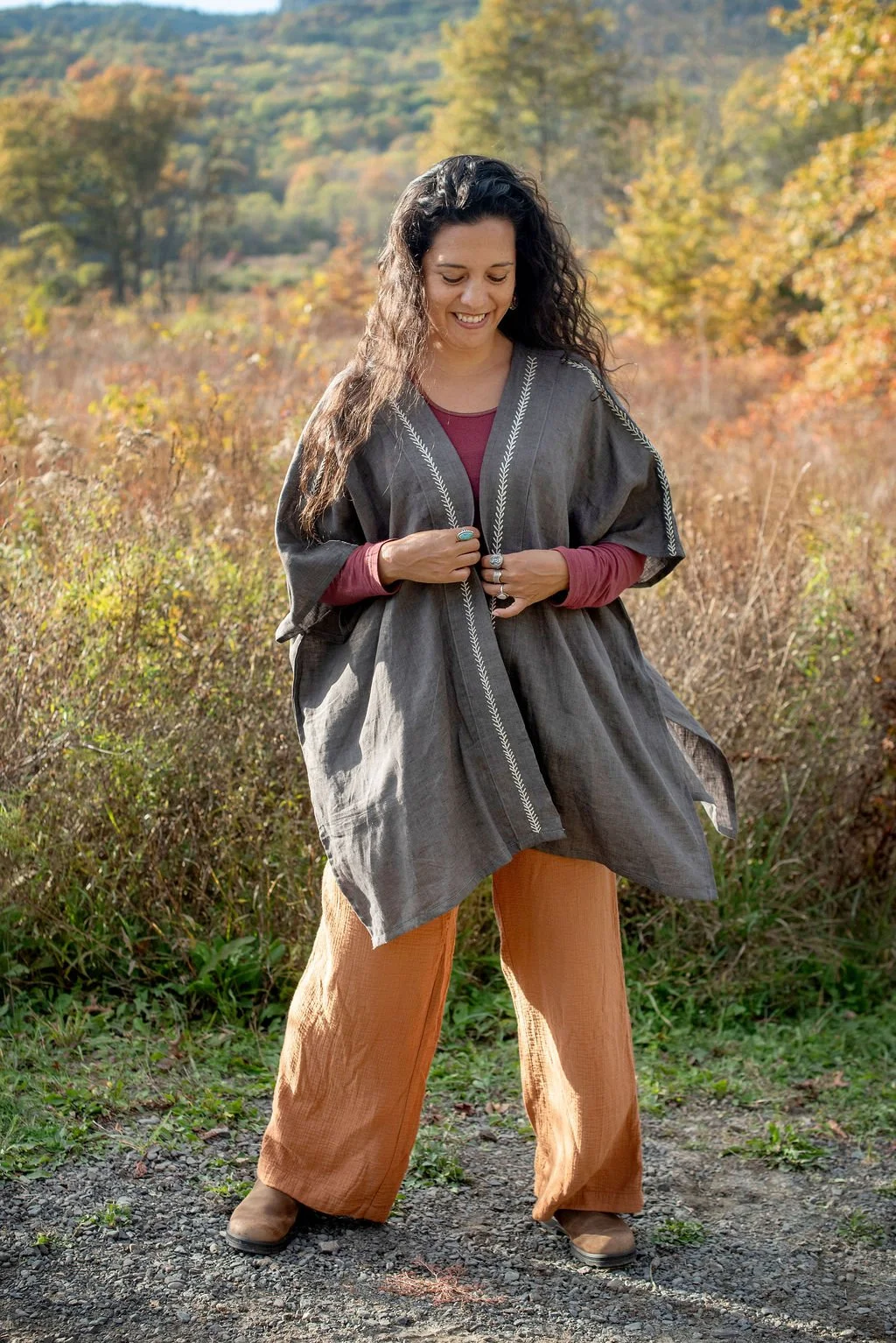 Storm Whisper Open Front Tunic