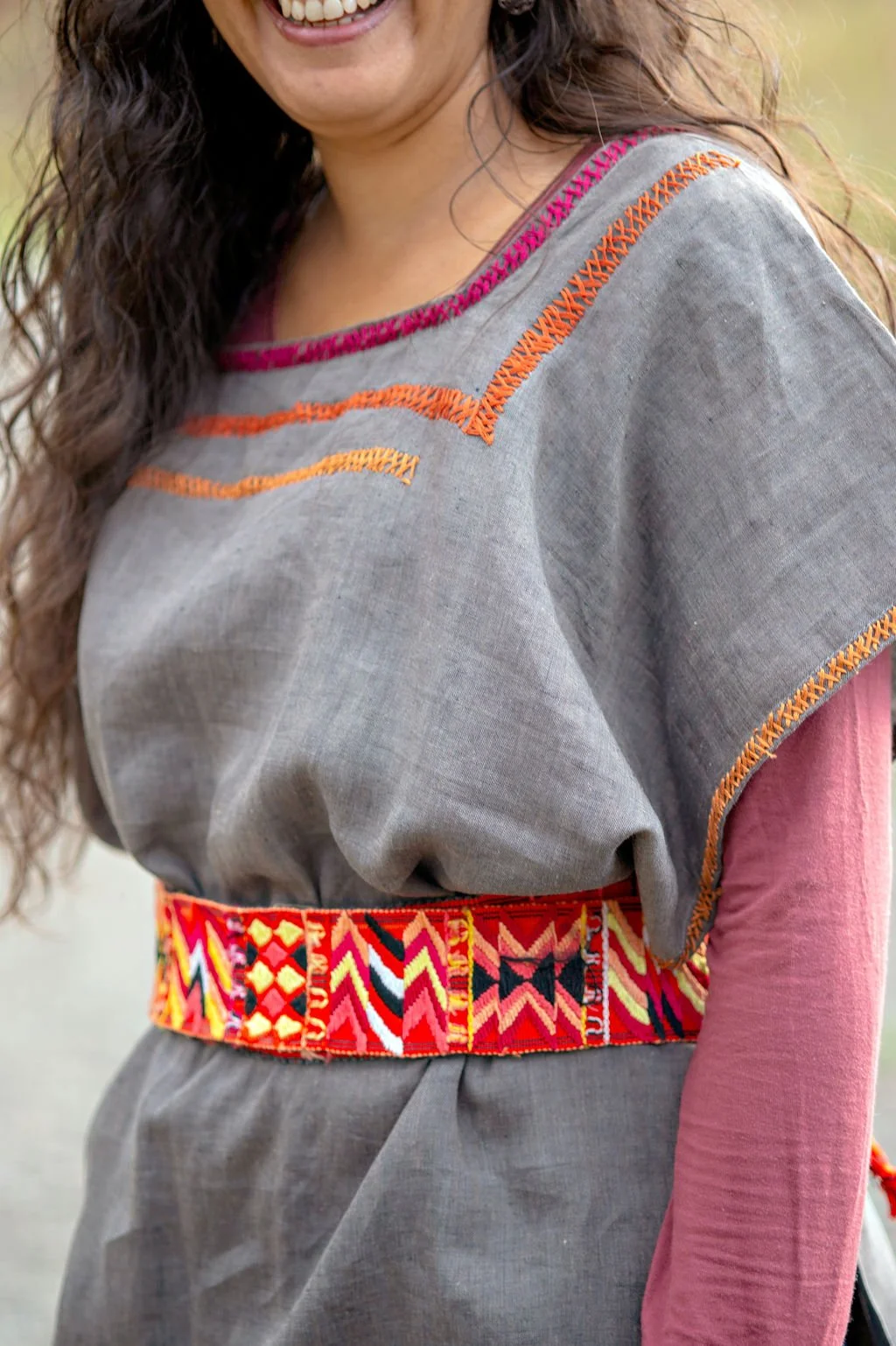 Fog & Flame Tunic Blouse