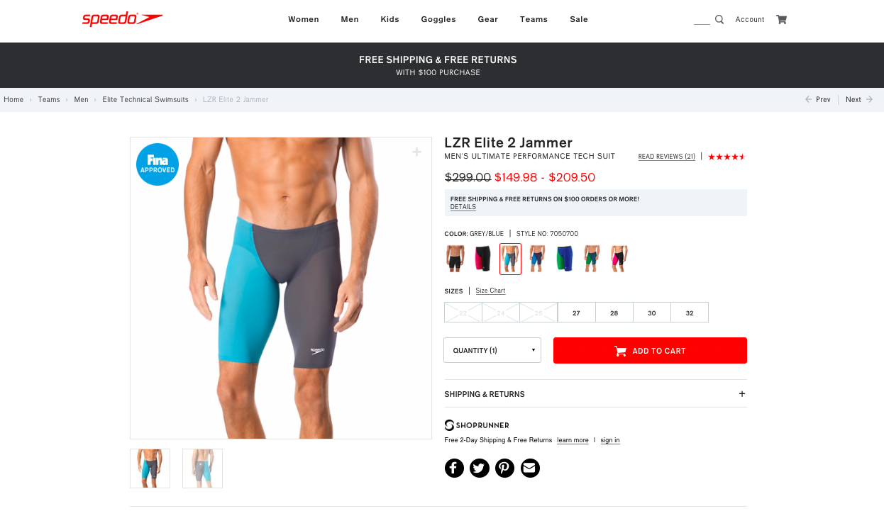 SPEEDO | MEN'S