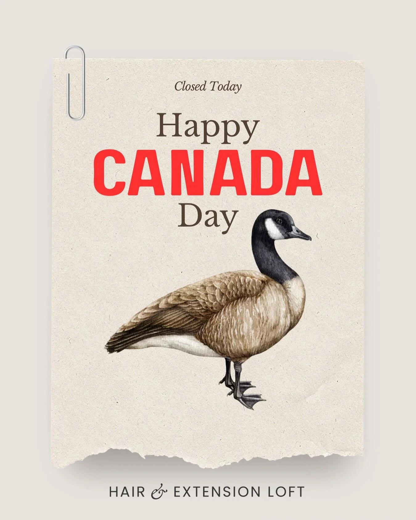 Wishing everyone a safe and Happy Holiday 🇨🇦🎉

#canadaday #hairsaloncanada #celebratecanada