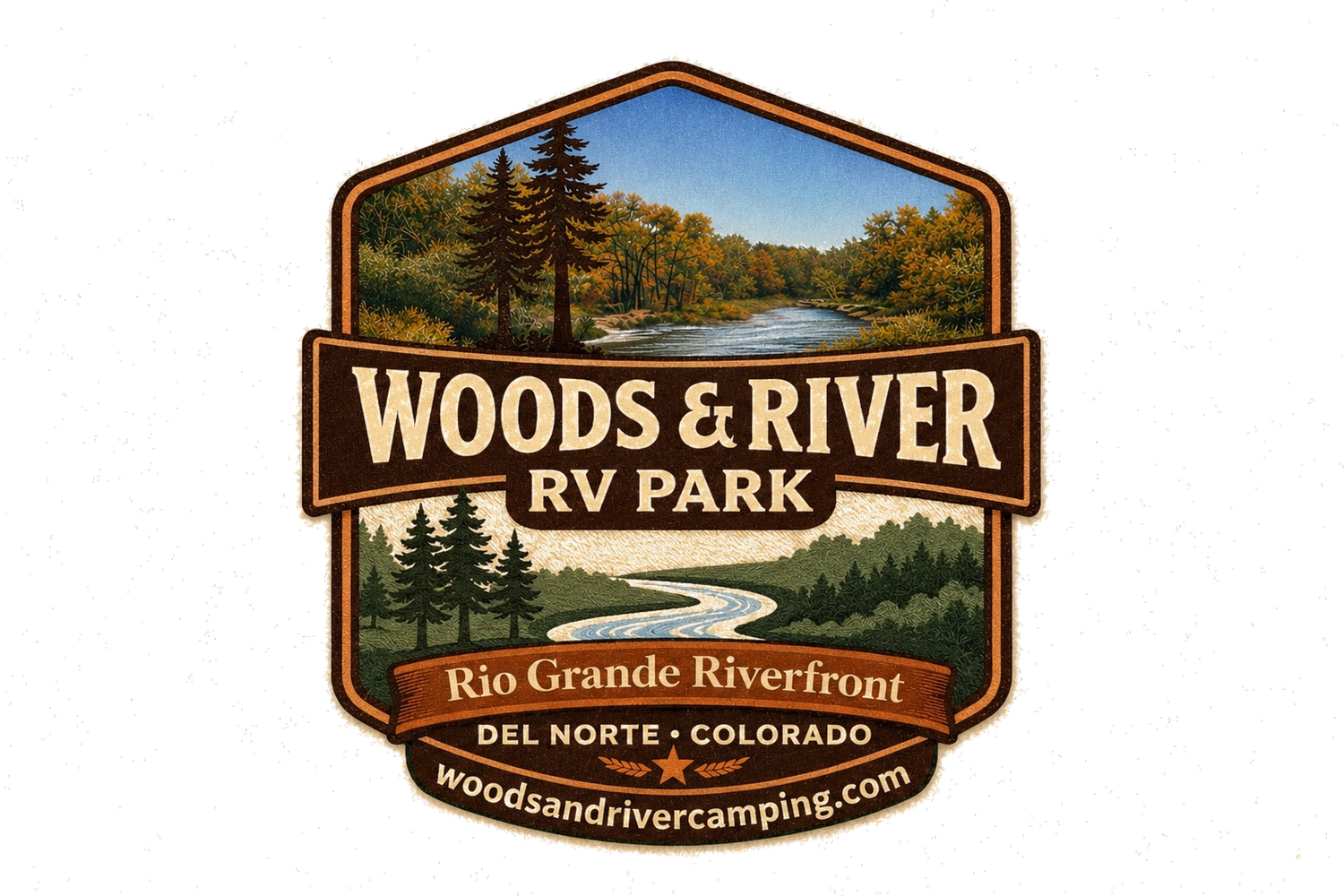 Woods and River RV Park - Del Norte Colorado
