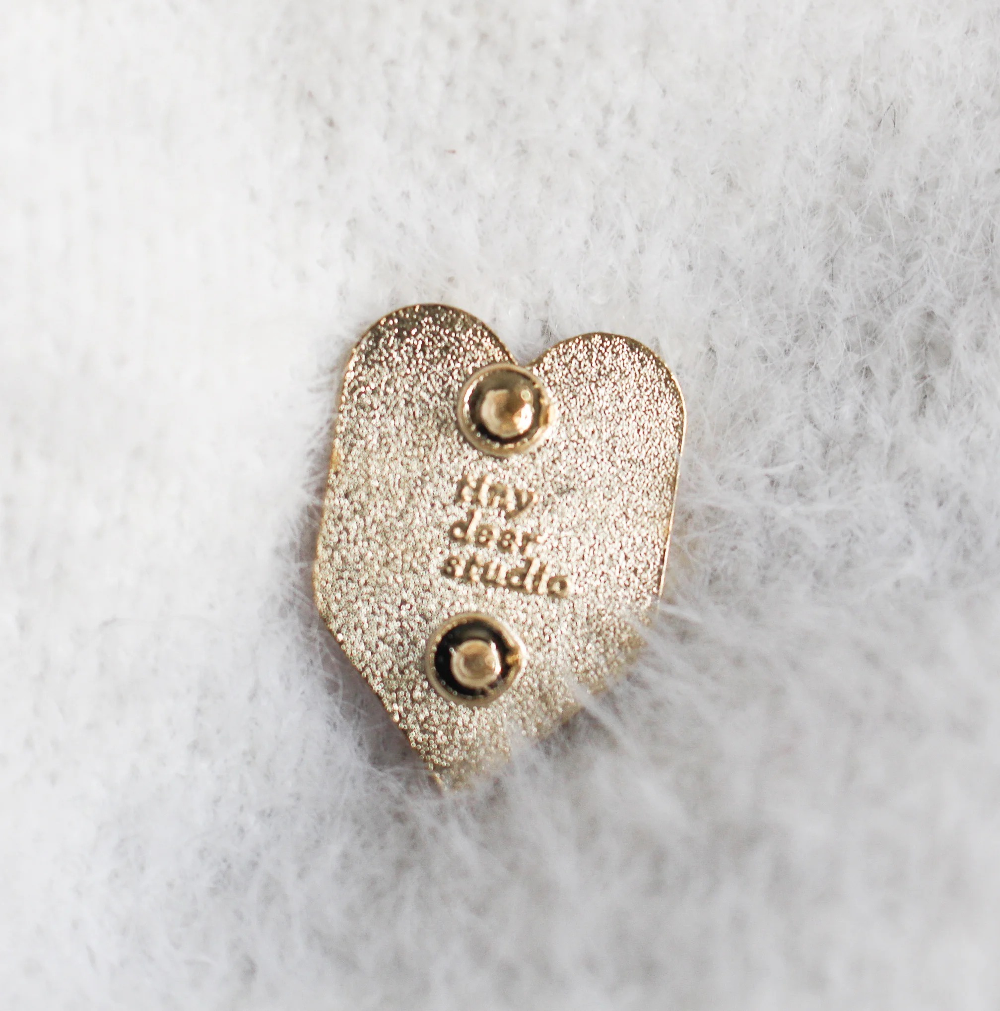 Heart Shadow Pin