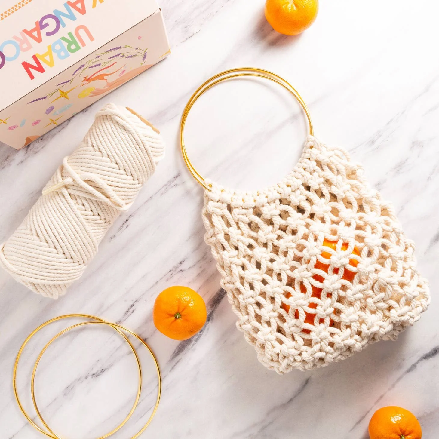Macrame Bag Diy Kit - Urban Kangaroo — Bon Femmes