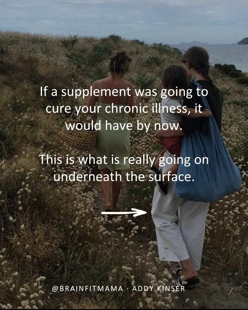 ⬇️ Comment &lsquo;RESET&rsquo; and I&rsquo;ll send you the 3 signs your body is stuck in a stress response, not just reacting to a trigger.

A client came to me after seeing a naturopath for ten years. Daily flare-ups, no real relief, and nowhere els