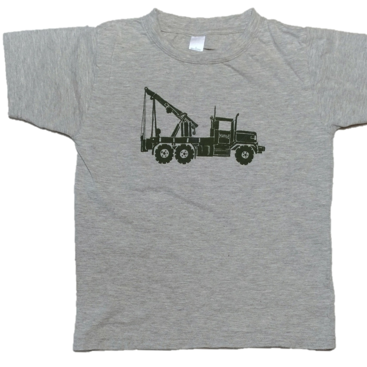 Kids Marine Truck T-Shirt — Seaweed Studio