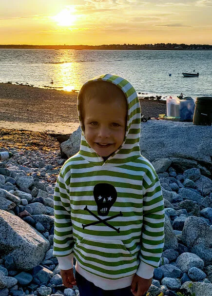 Toddler Striped Hooded Sweatshirt (Copy)