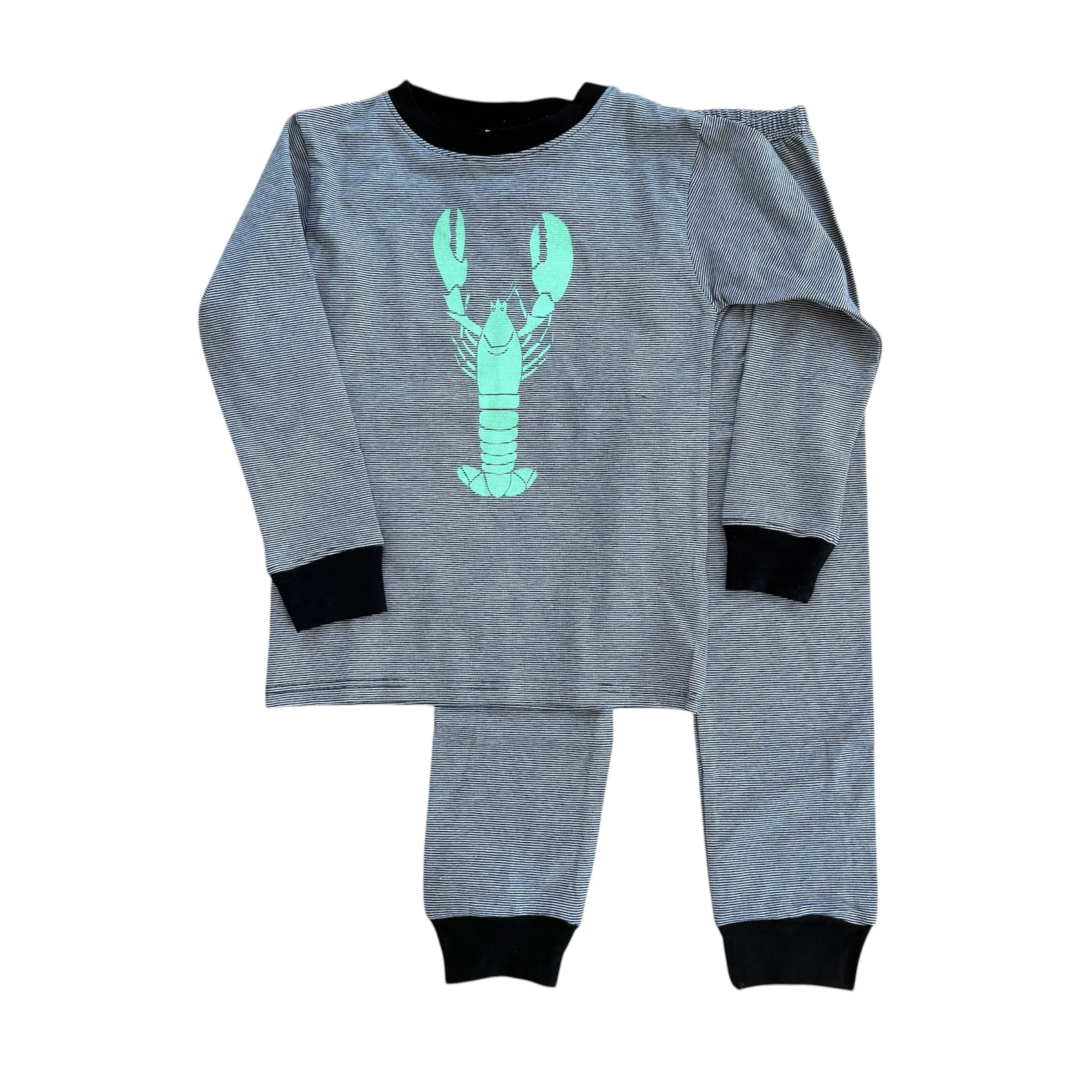 Toddler Lobster Stripes PJ Set