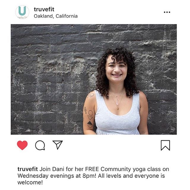 YOU READ THAT RIGHT- FREE YOGA EVERY WEDNESDAY NIGHT WITH ME @truvefit 💓✨😍 lets get through that mid week slump together 🧘🏻&zwj;♀️🤸🏻&zwj;♂️