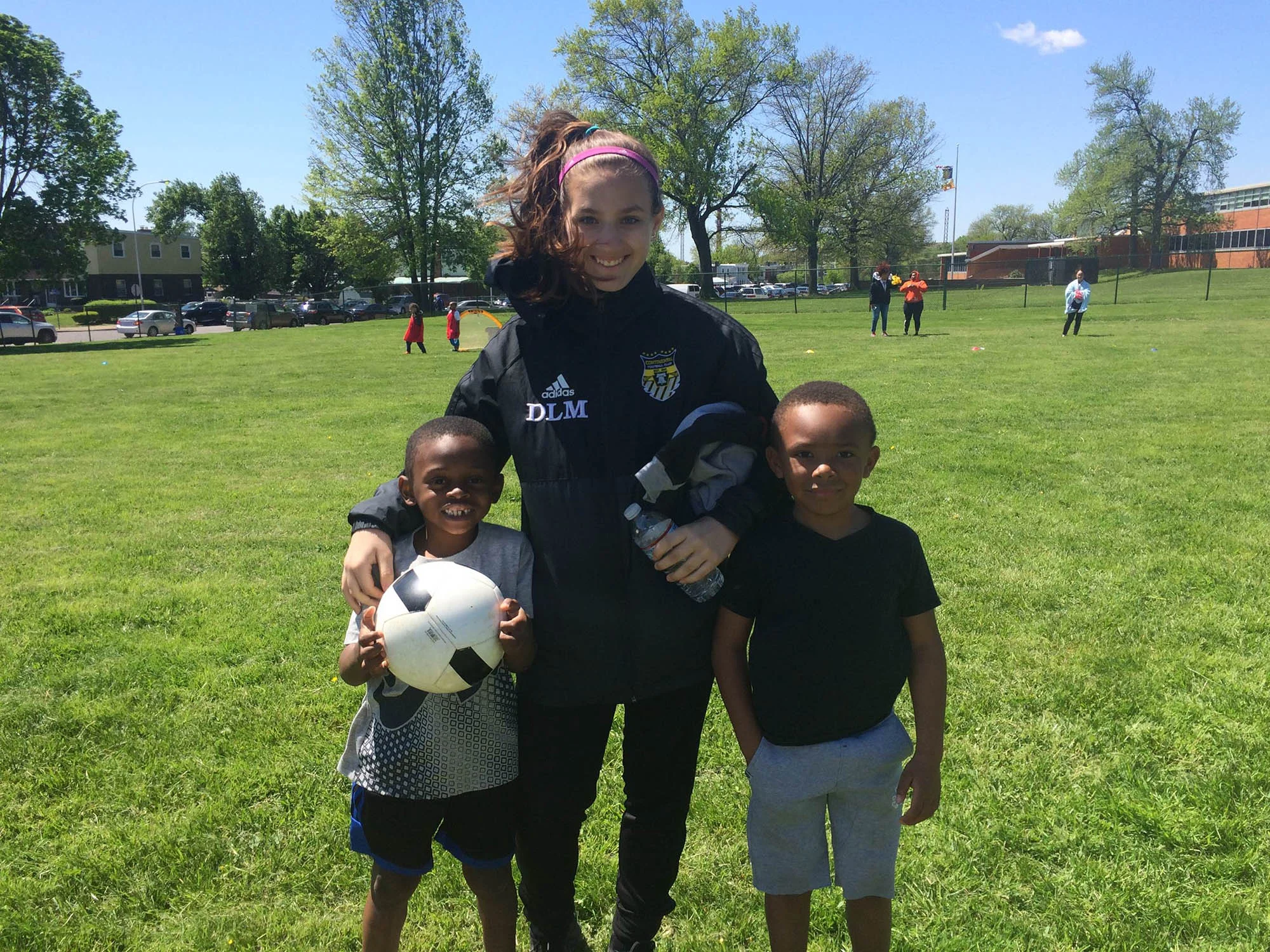 "Soccer for Success" at Spring Play Day