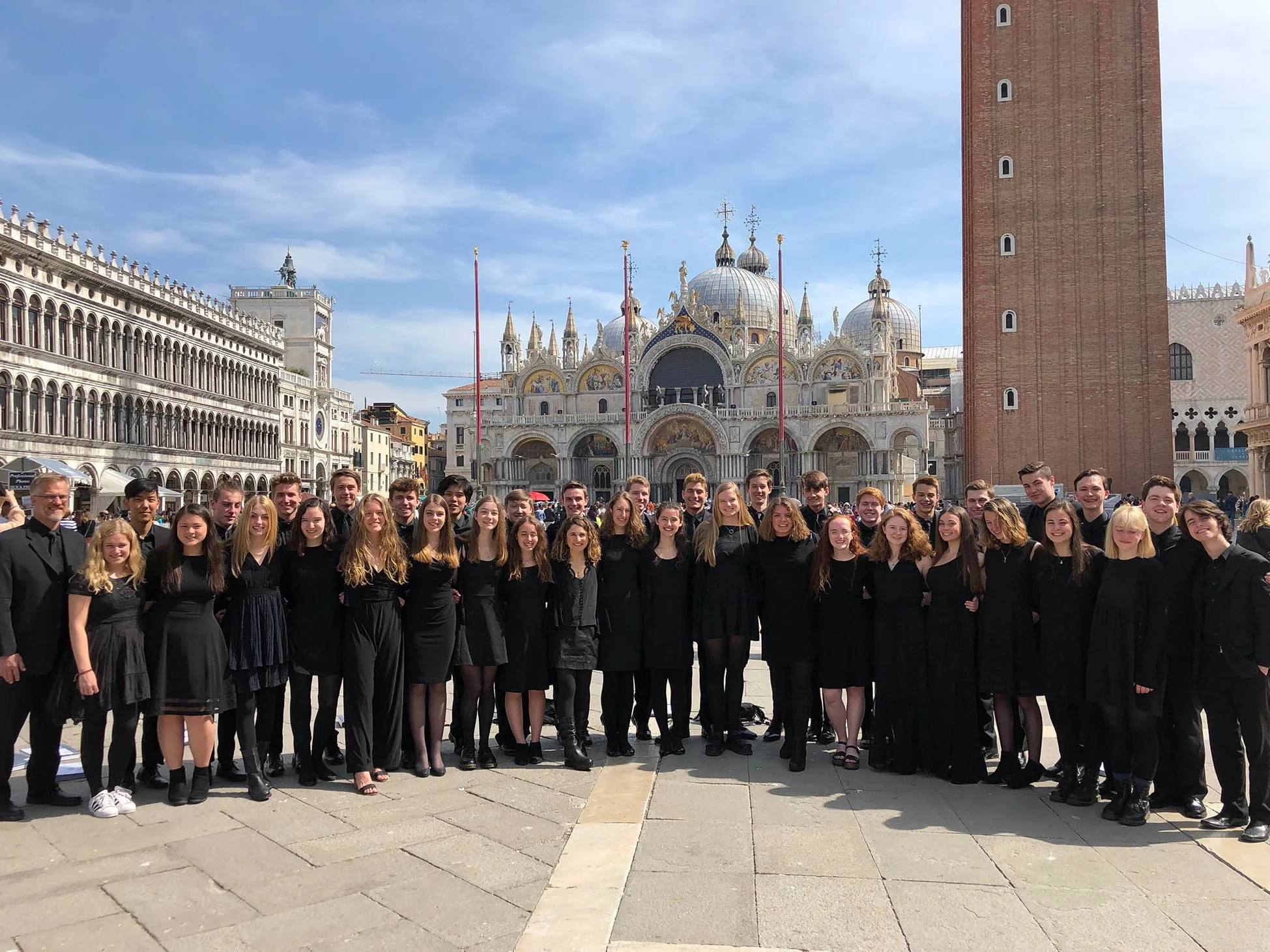 The Silvertones in Italy