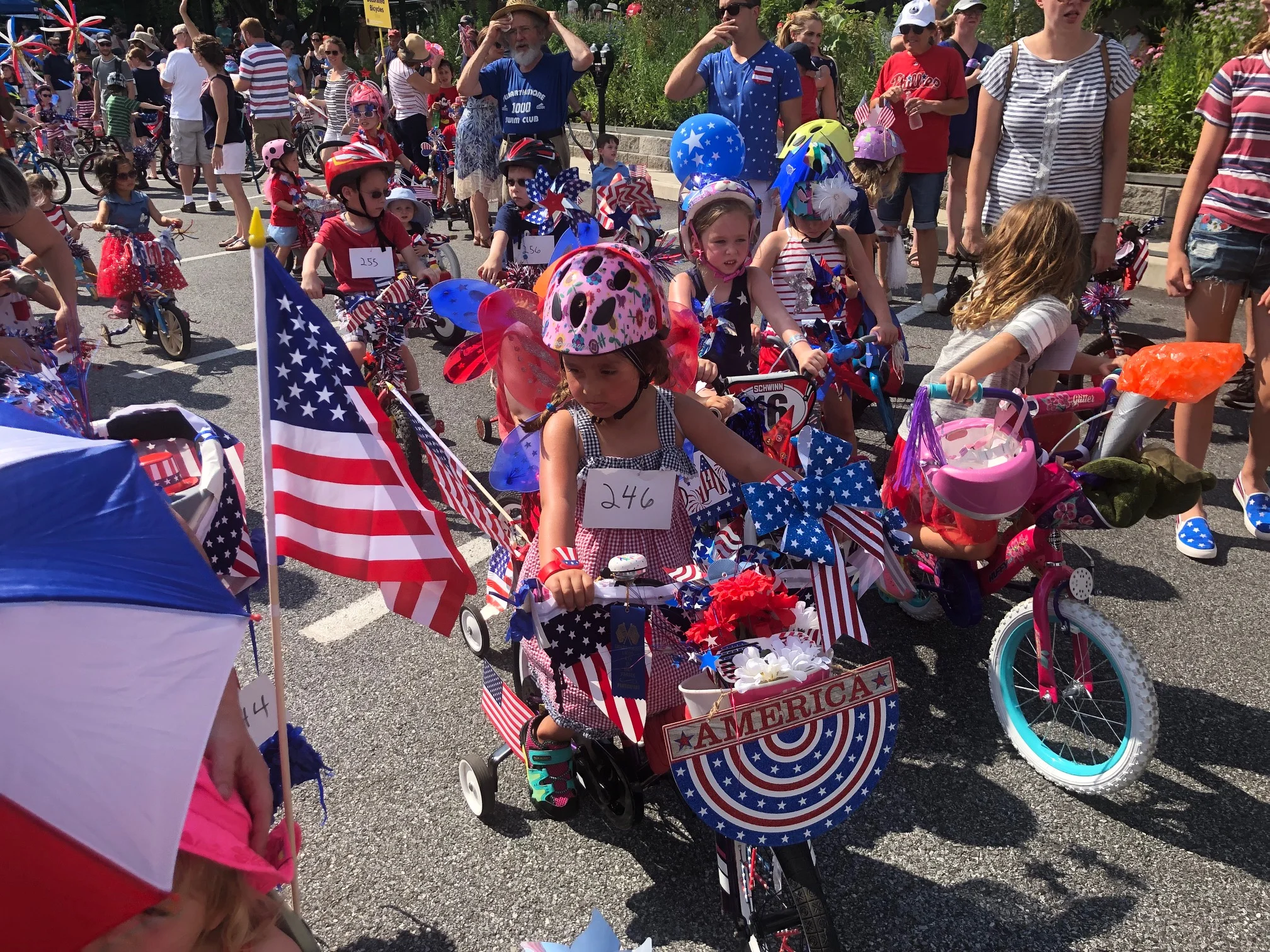 Independence Day celebration in Swarthmore