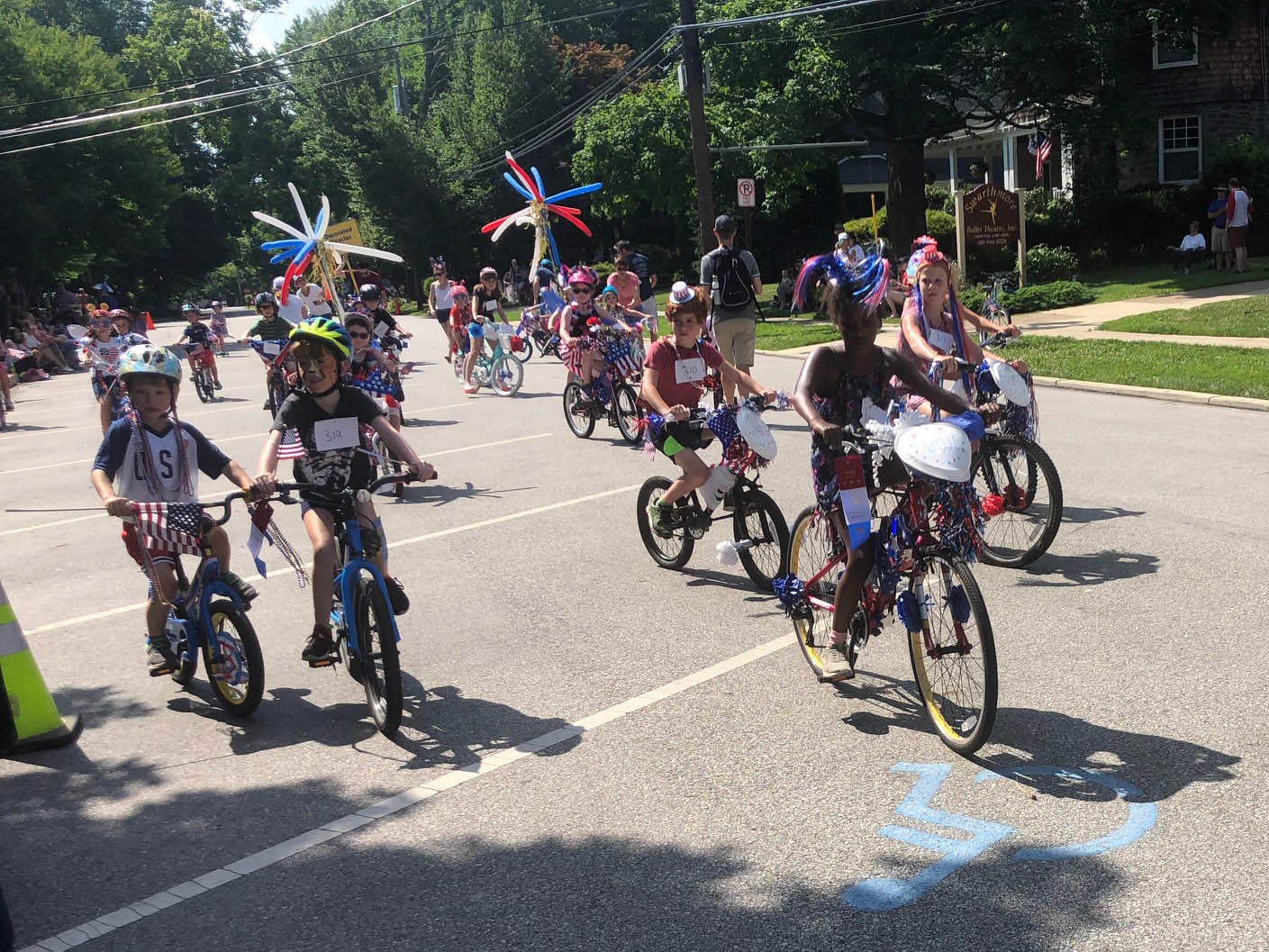  Independence Day bike parade in Swarthmore 