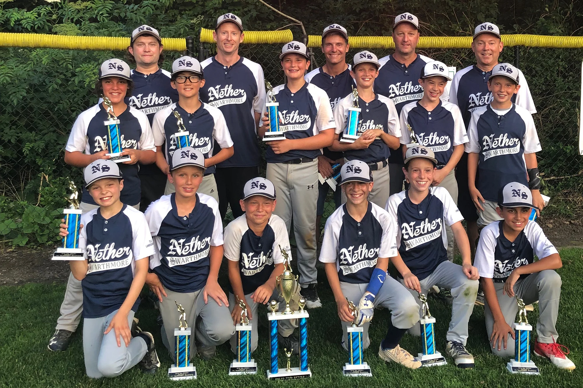 Nether Swarthmore Baseball 11U Tournament Team Completes Another Successful Season