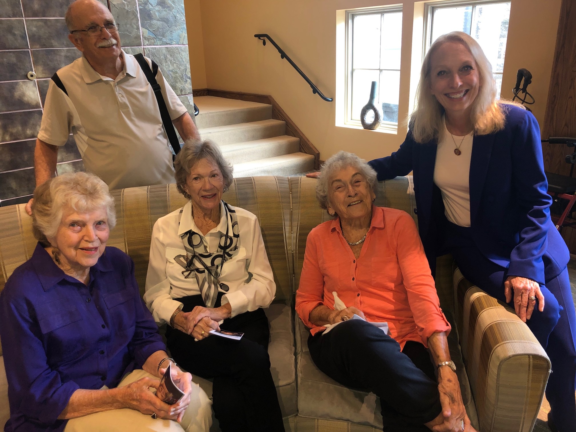 Scanlon Attends Q&amp;A at Plush Mills