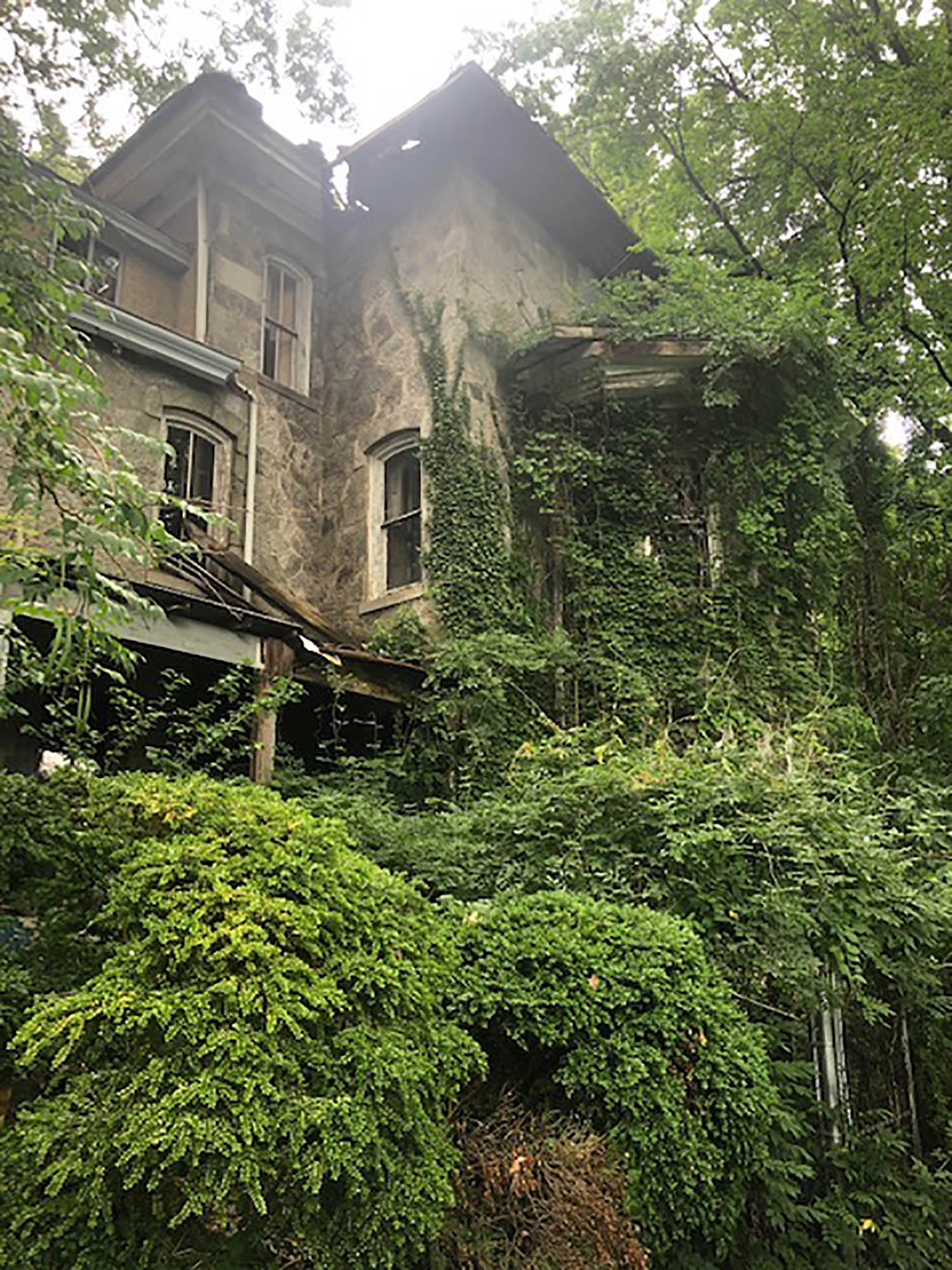 Empty for years, the house at 311 Cedar has been deemed uninhabitable by Swarthmore Borough.