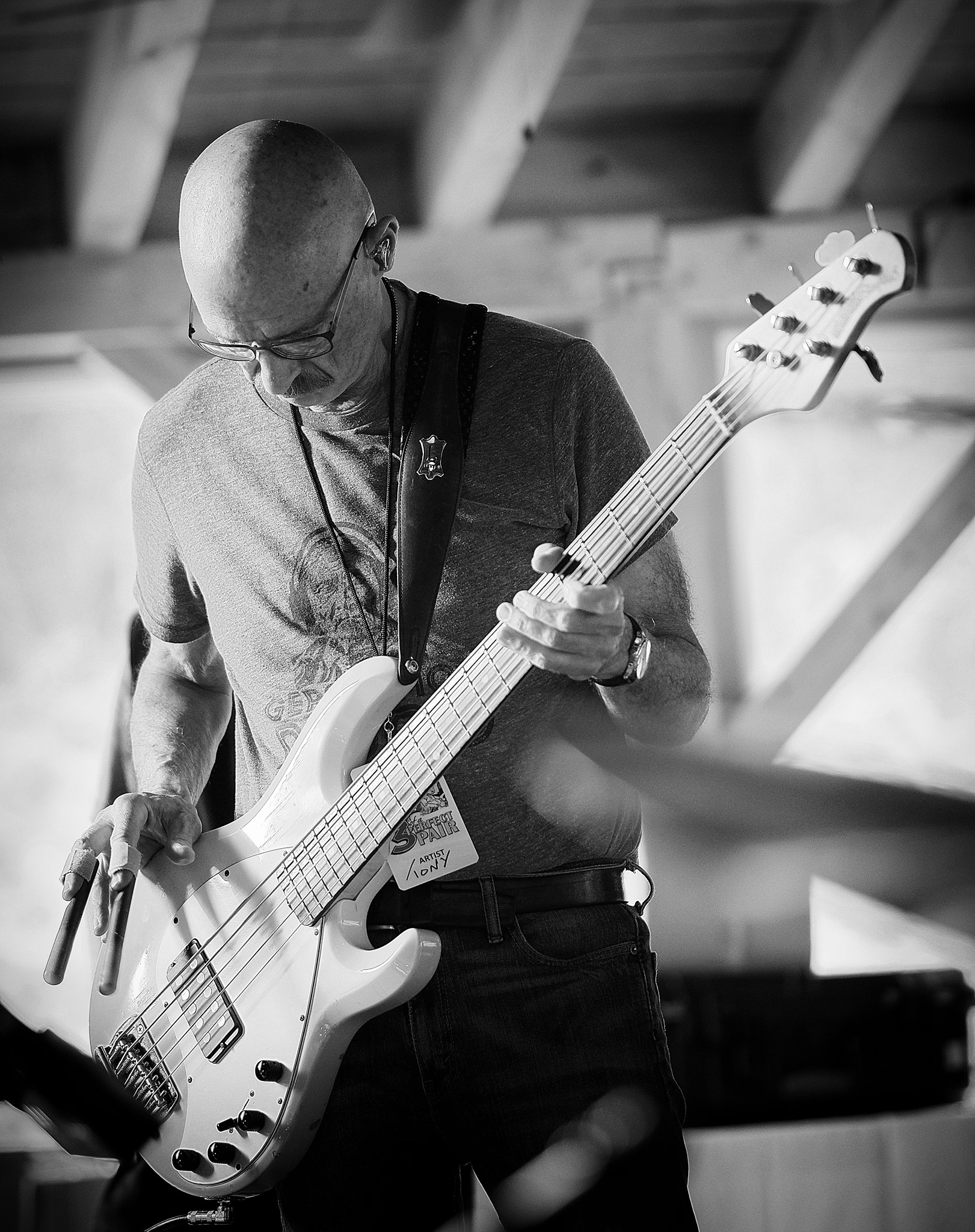 Tony Levin on Bass