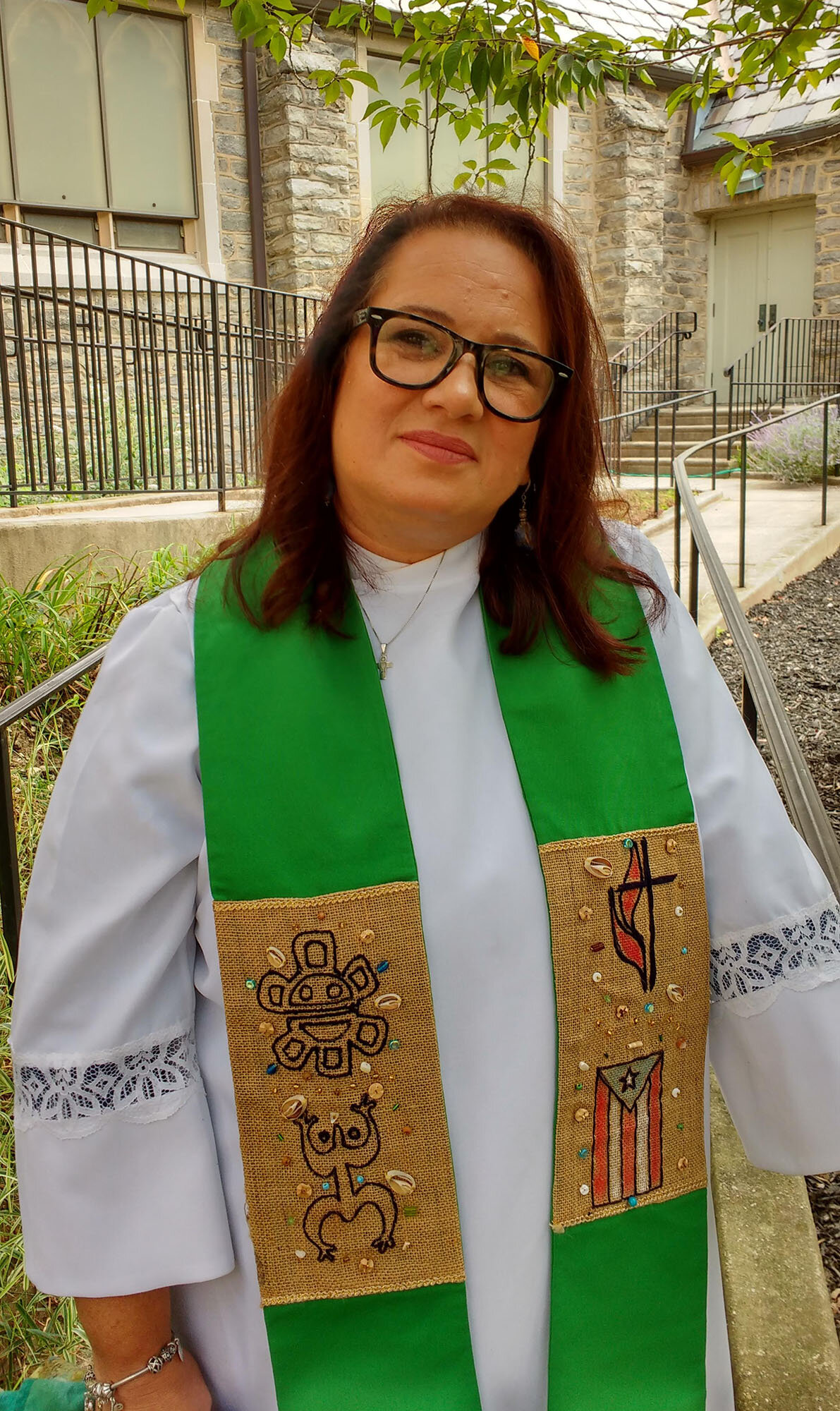 Pastor Lydia Munoz of Swarthmore United Presbyterian Church.