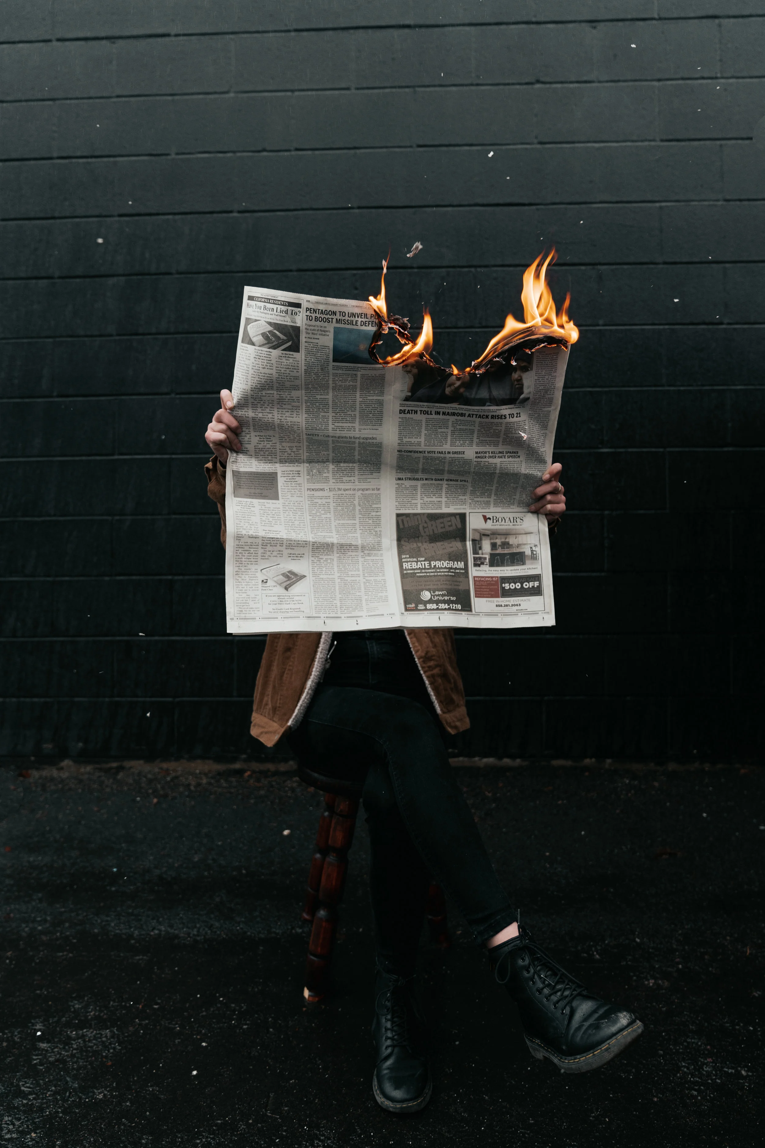 Paper Trail Catches Fire