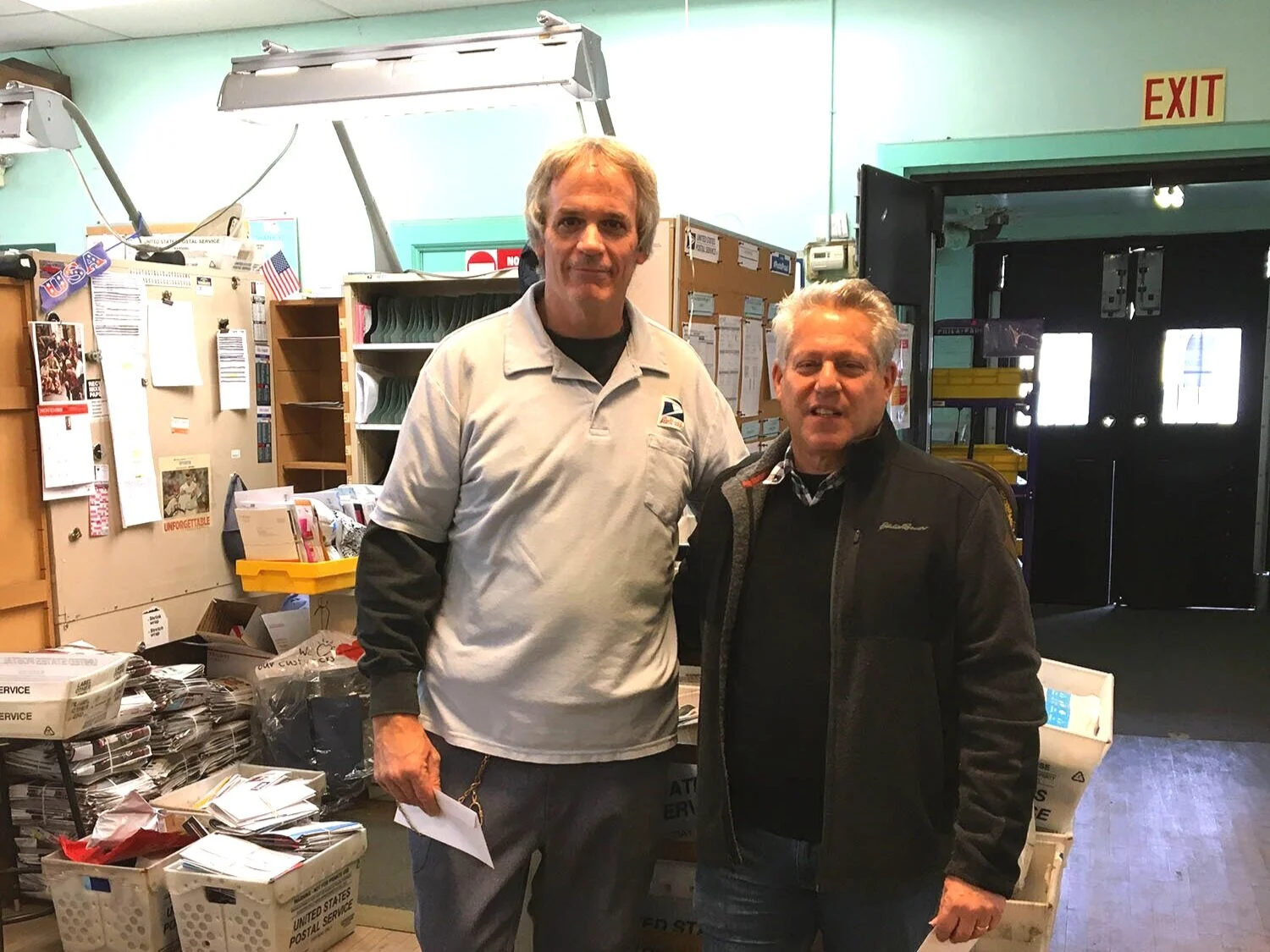 Mail Carrier Honored in "Million Mile Club"