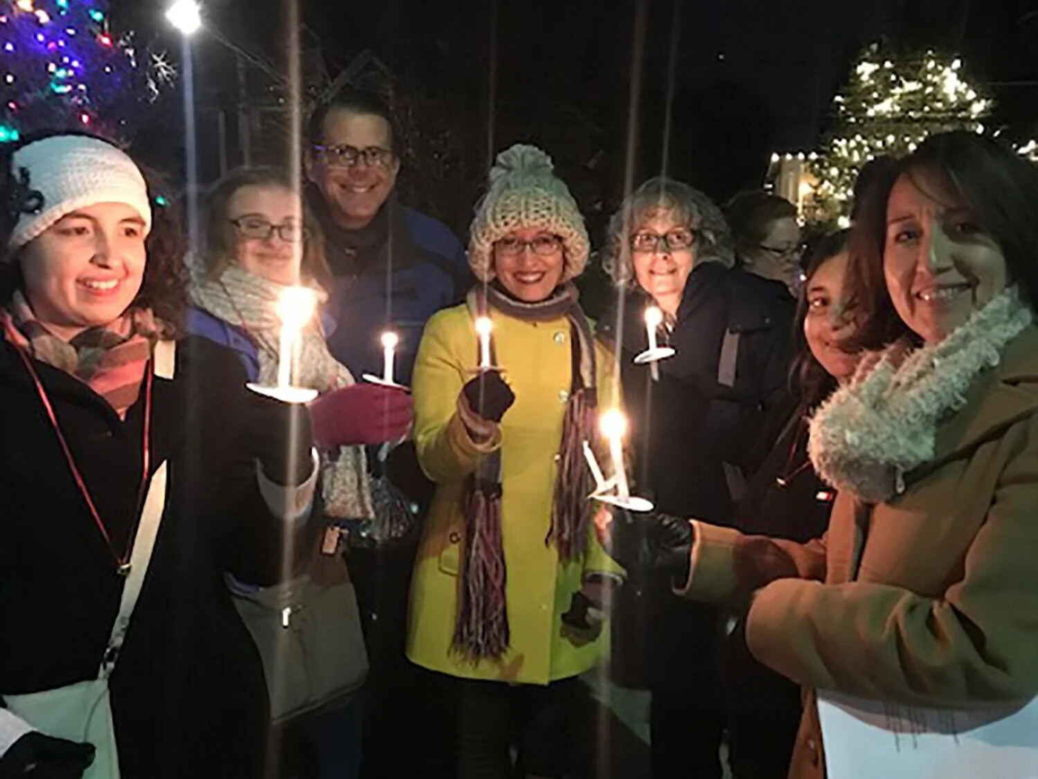 Tree Lighting at Swarthmore UMC