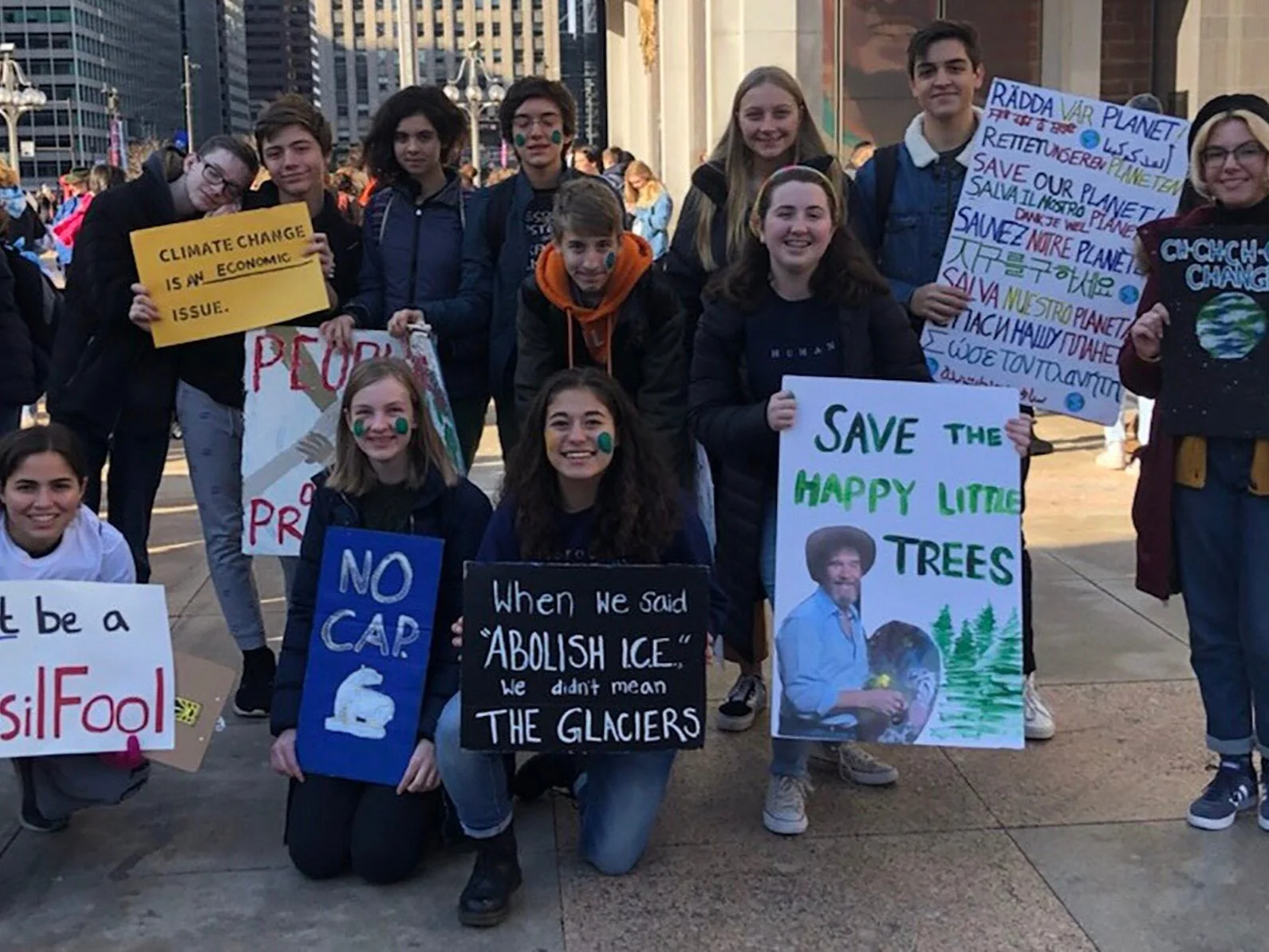 SHHS Students Participate in National Climate Strike