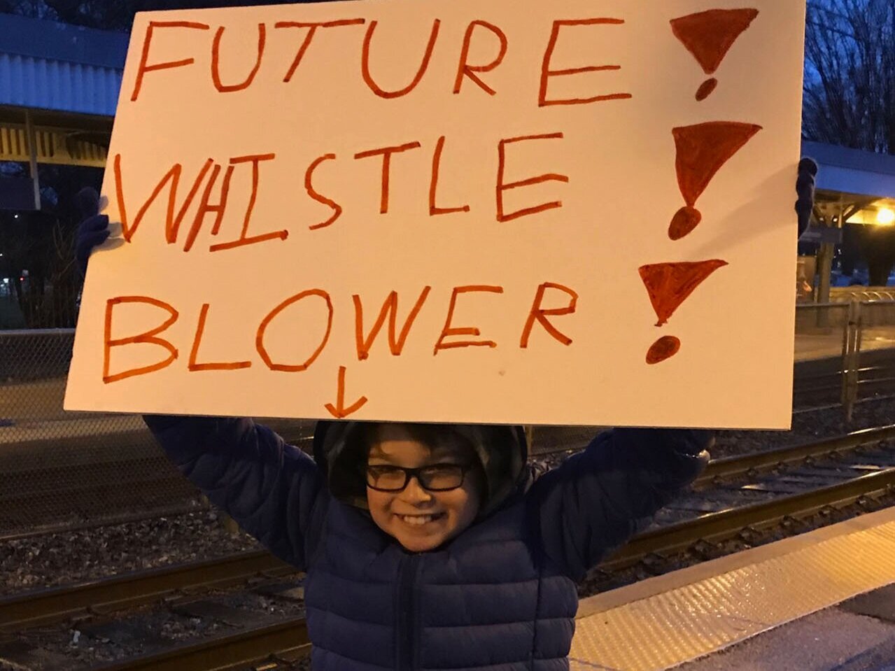 Swarthmoreans Rally for Impeachment