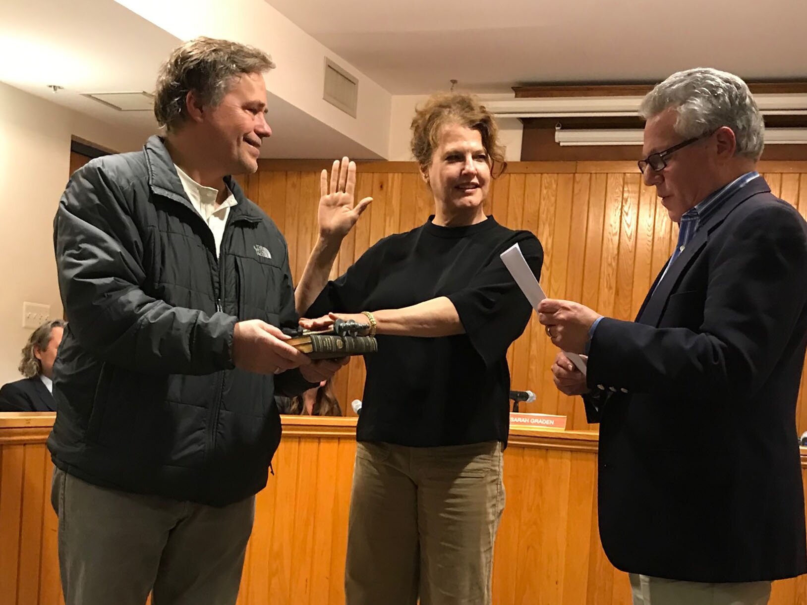 Gaieski Sworn In as Borough Council's Newest Member