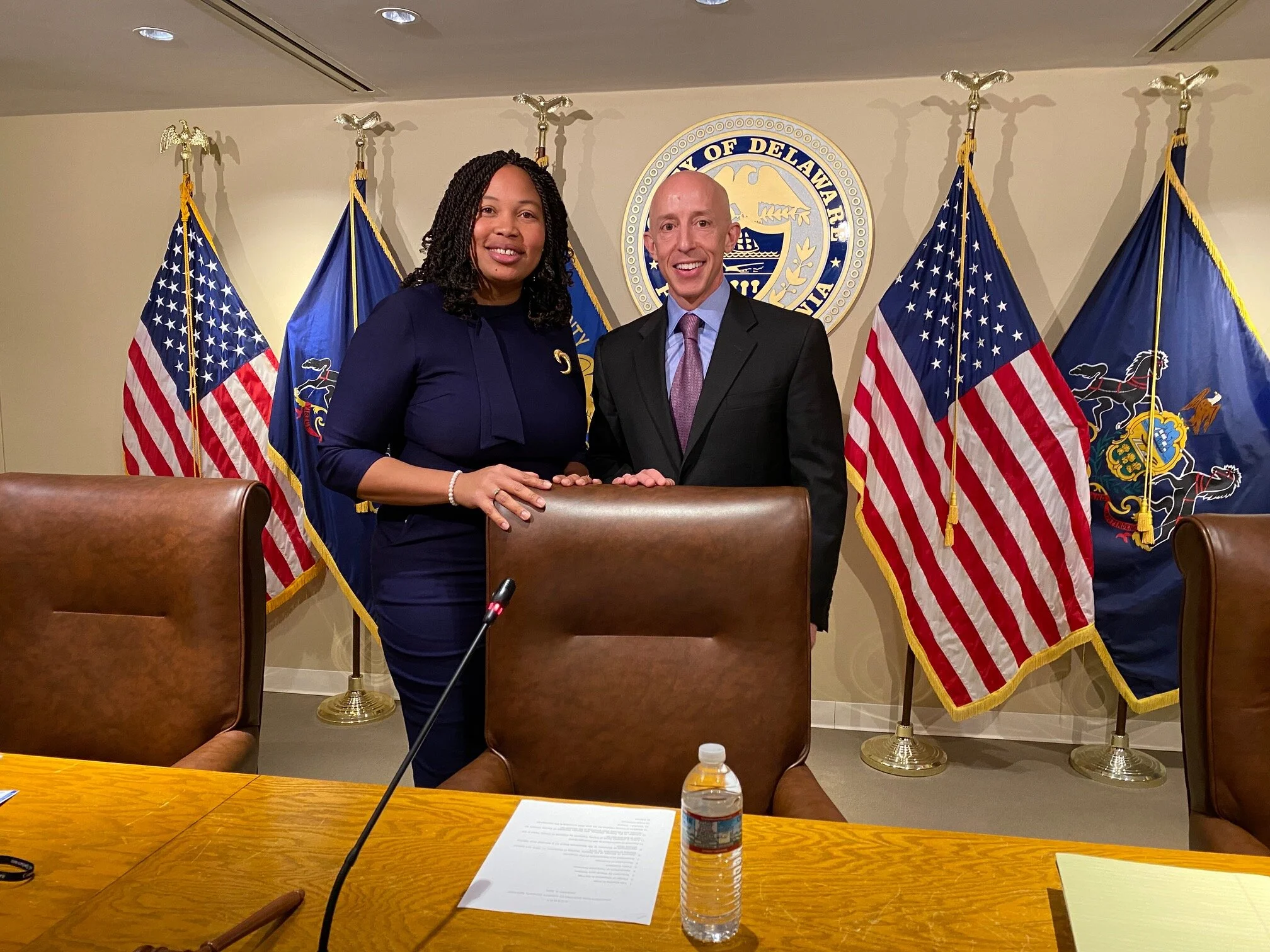 Taylor and Zidek named Delco Council Vice-chair and Chair